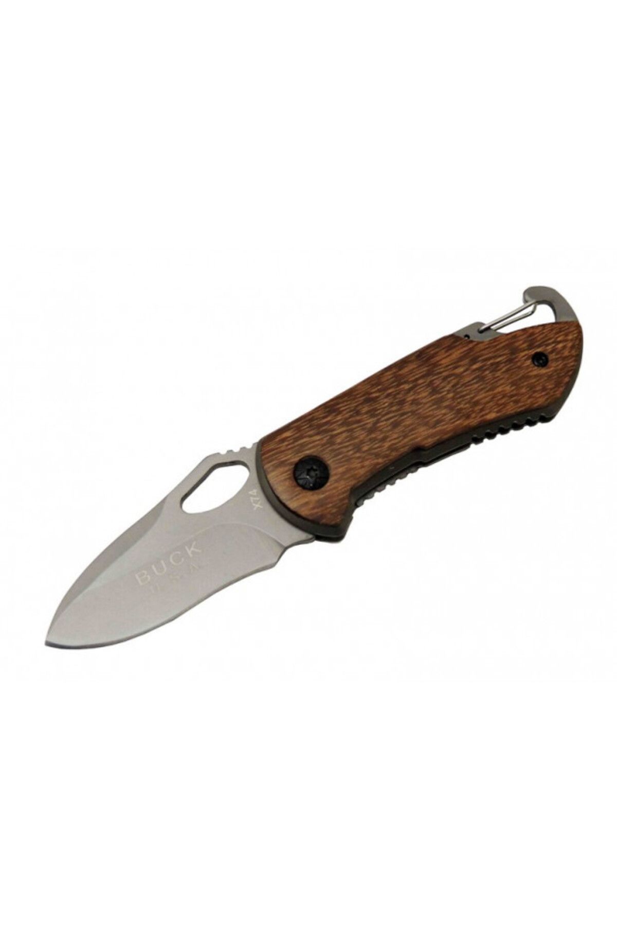 DENİZBİLİŞİM Buck X74 Çakı Ahşap 15 Cm Manuel