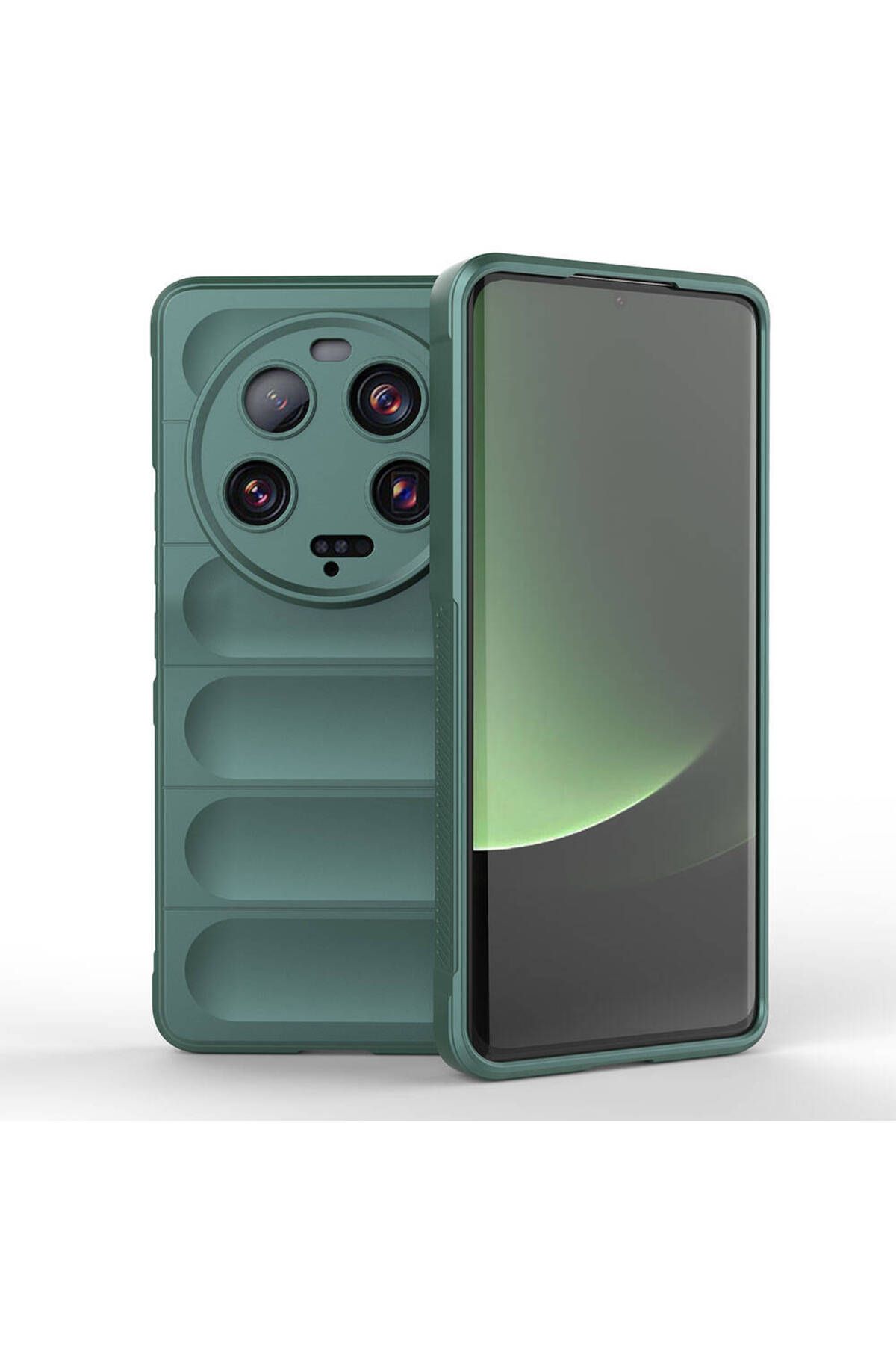 Coverzone Xiaomi Mi 13 Ultra İle Uyumlu Kılıf TPU Oyuklu Arka Yüzey Z-Etnik Esnek O-tto Prime