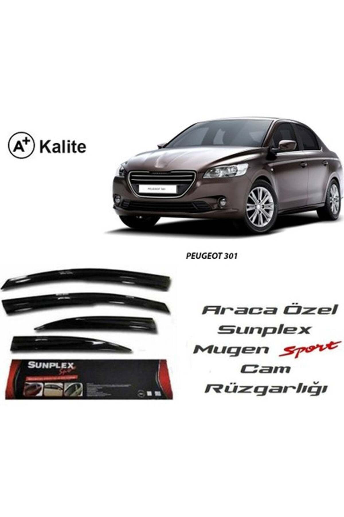 SUNPLEX Peugeot 301 Cam Rüzgarlığı Mugen Tip