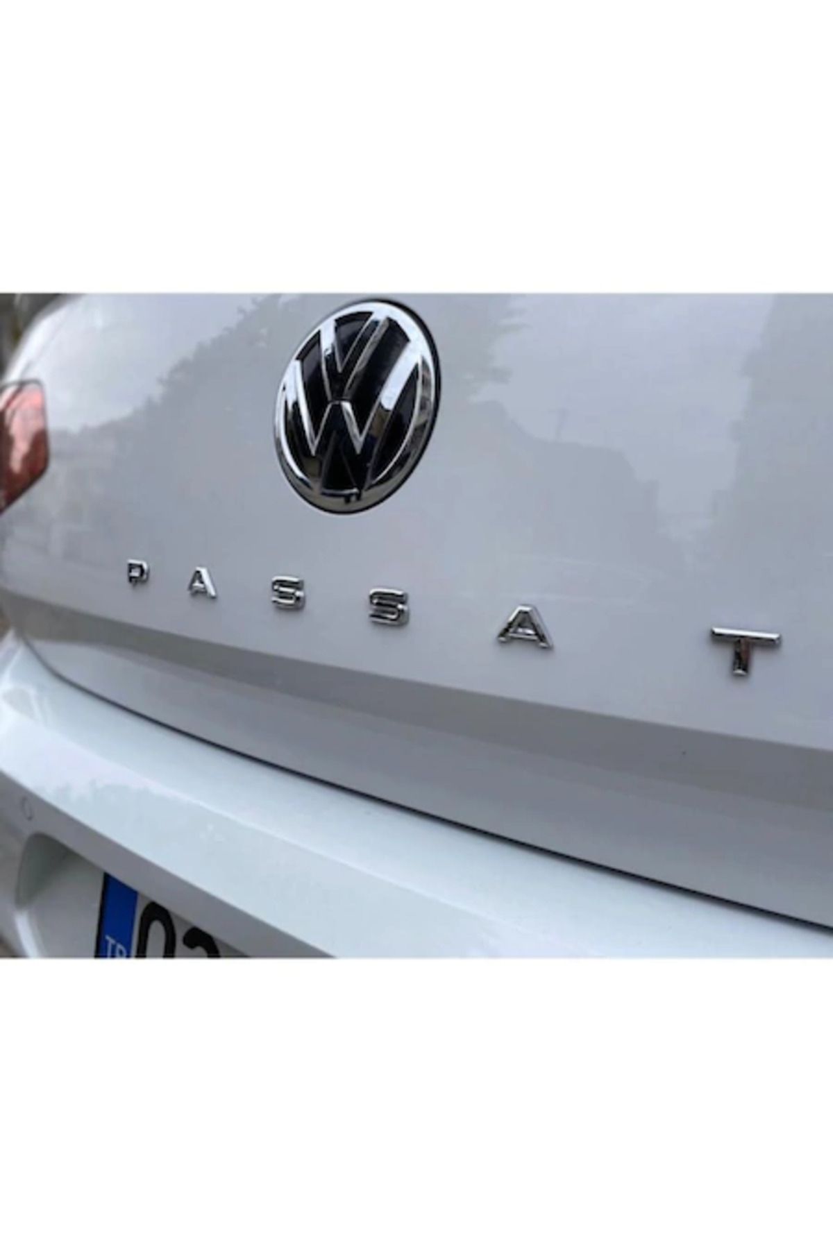 Genel Markalar Volkswagen Passat Krom Bagaj Yazısı Passat Yeni Nesil Yazı Gümüş