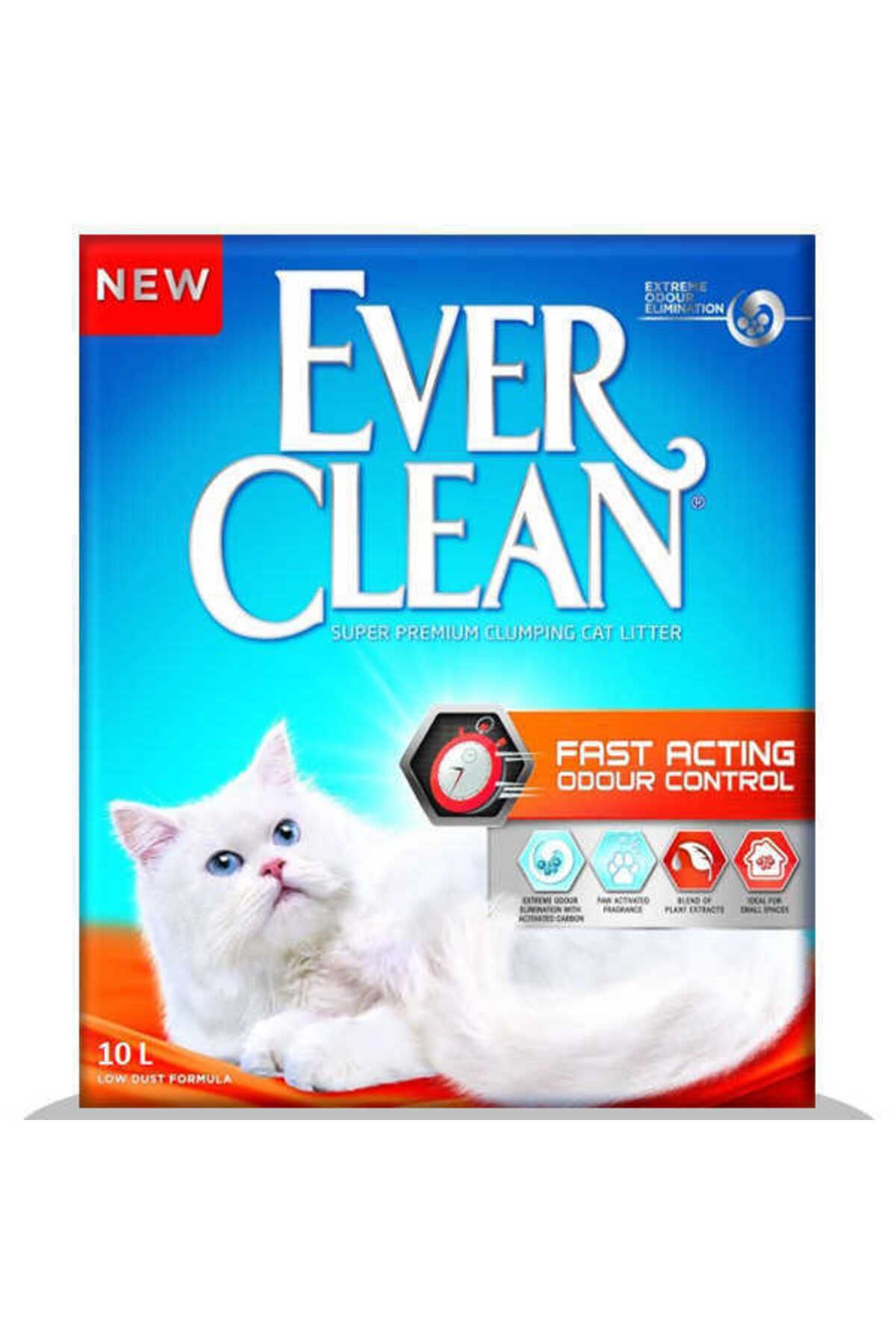 Ever Clean Fast Acting Odour Control Hızlı Koku Etkili Kedi Kumu 10 Lt