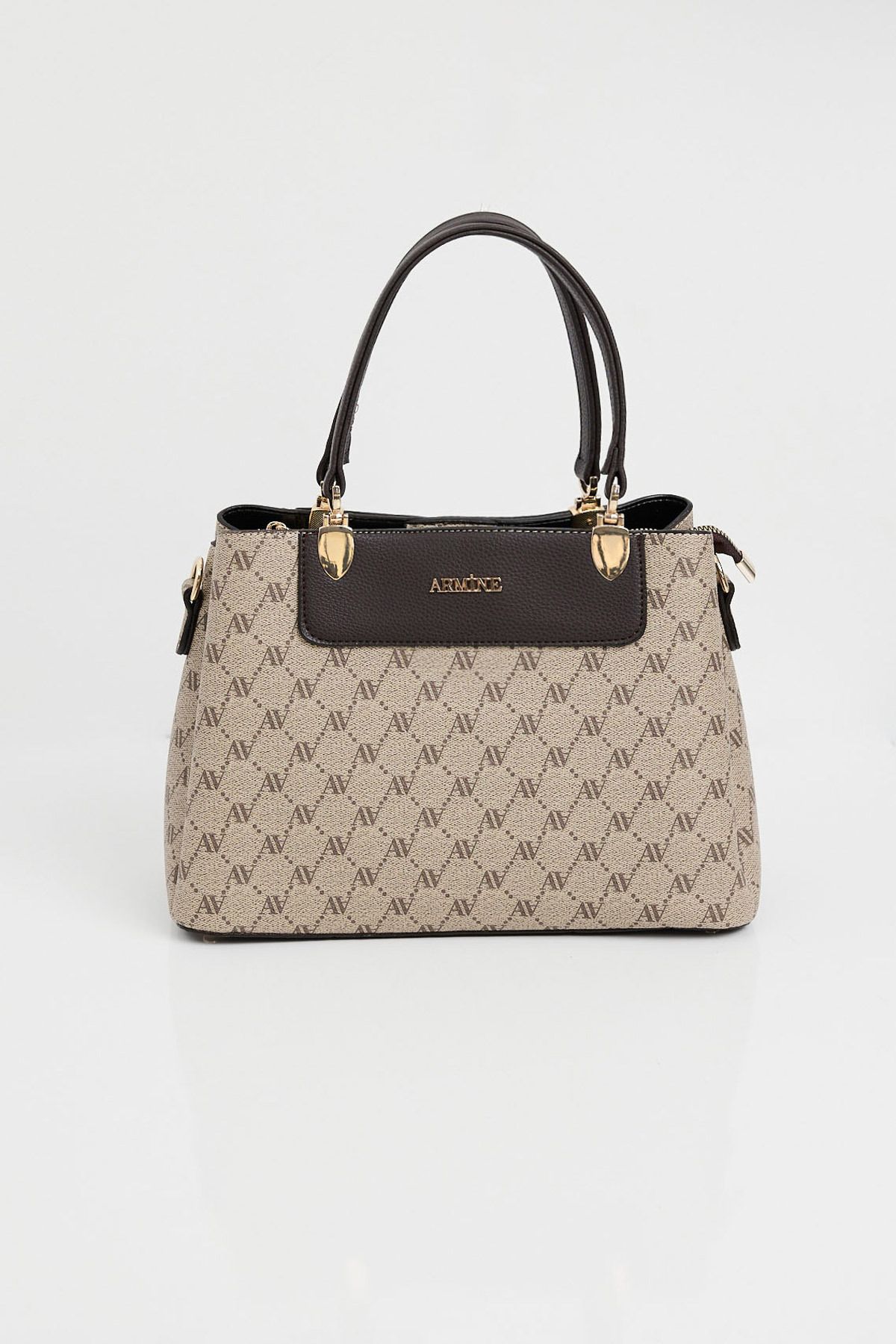 Bigdart-Armine 010176 Beige Printed Bag 3