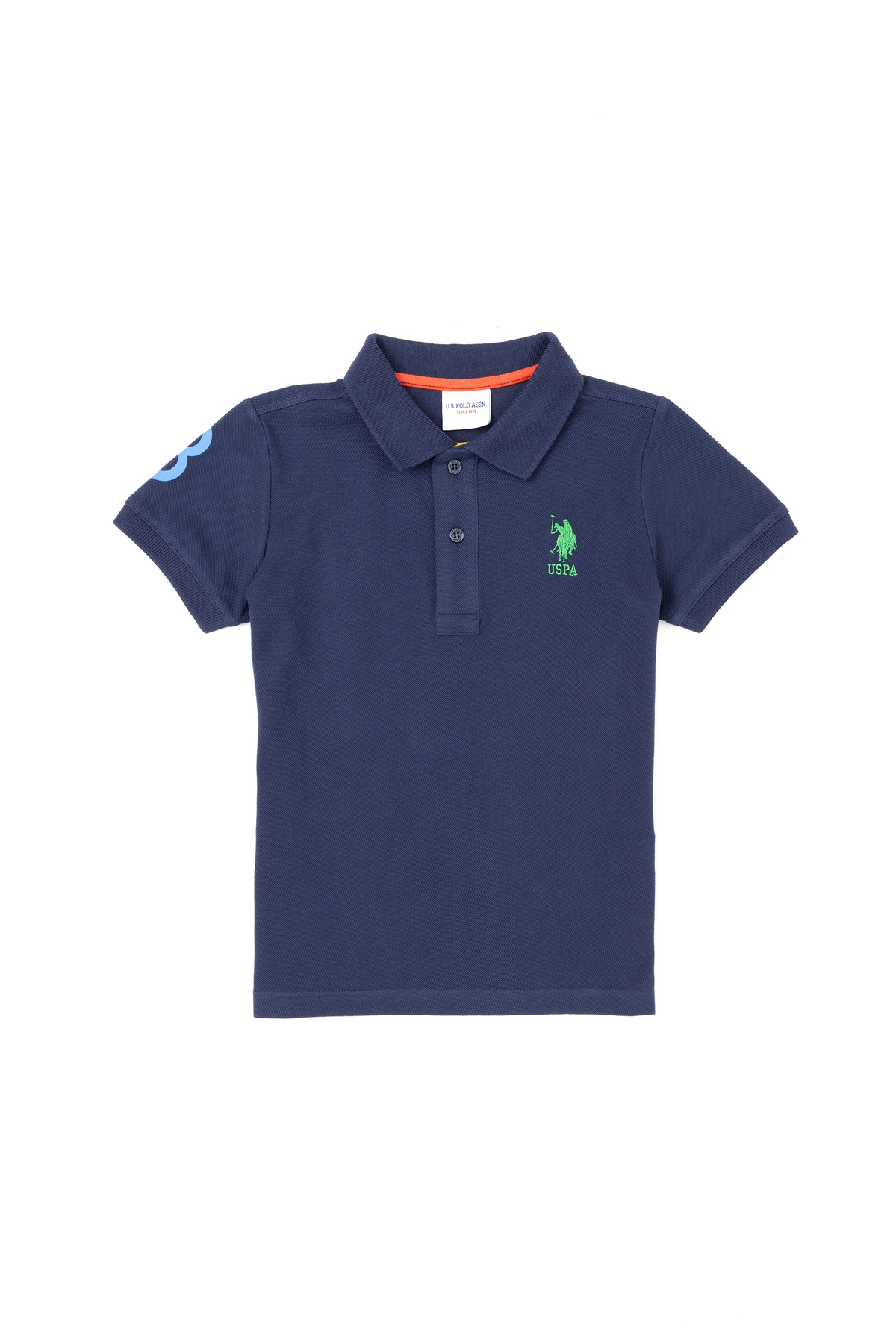 پولوشرت پسرانه یقه پلو | یو اس پولو U.S. Polo Assn. 1012371 TR - تصویر 5