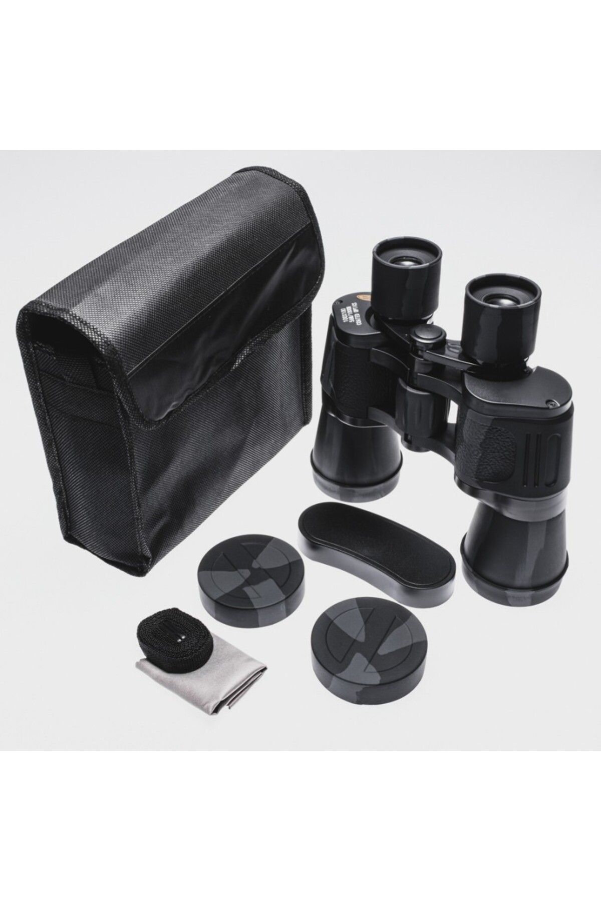 DENİZBİLİŞİM 100X100 Kauçuk Kaplamalı Mavı Cam Mercekli Dürbün 56M/1000M Kod 90 Nk