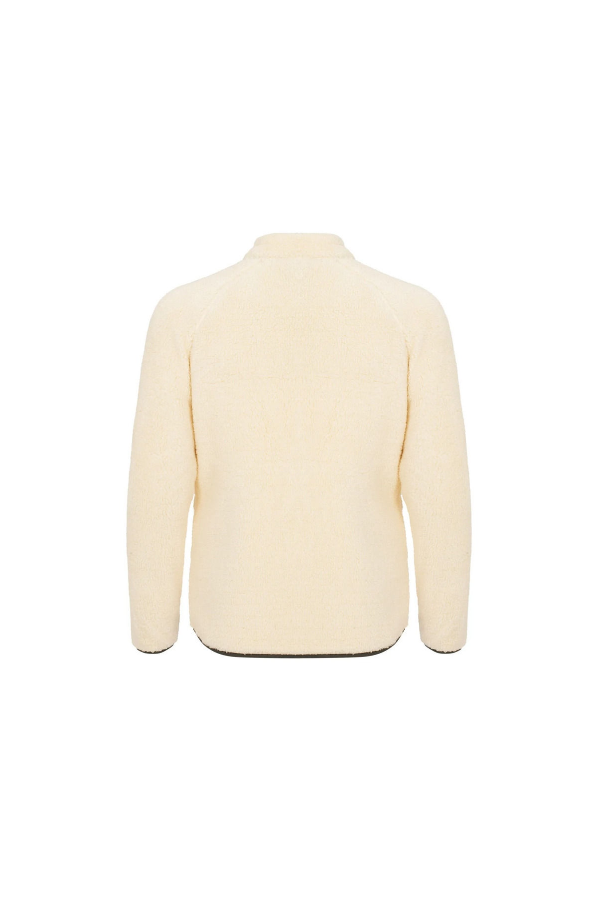 Merrell-Ecru Women's Stand Collar Plain Fleece Sweatshirt M23Jody Jody 2