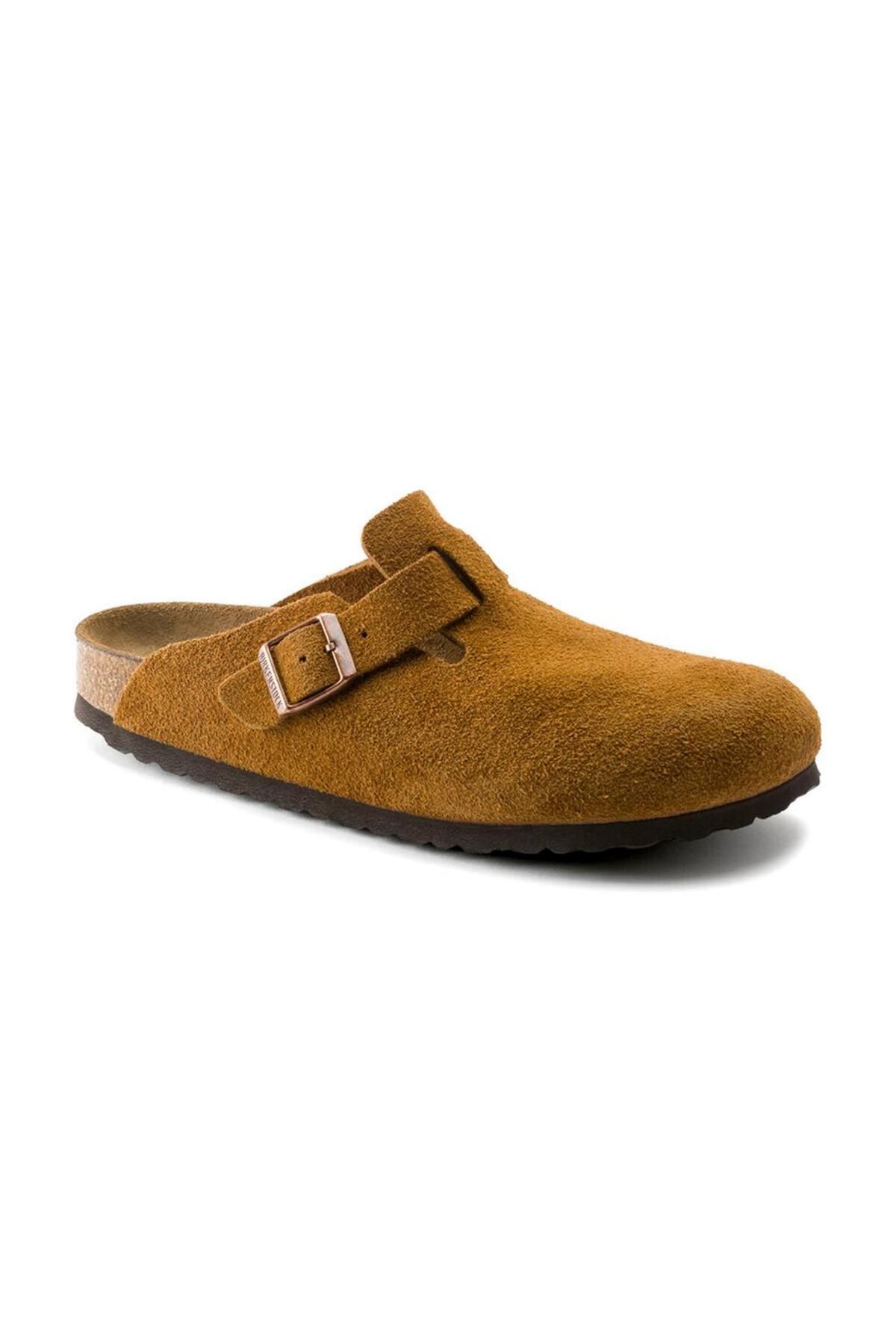 Birkenstock Kadın / Kız Marka Logolu Şık Görünümlü Rahat Tabanlı Günlük Kullanıma Uygun Mınk Terlik 1009543-2019