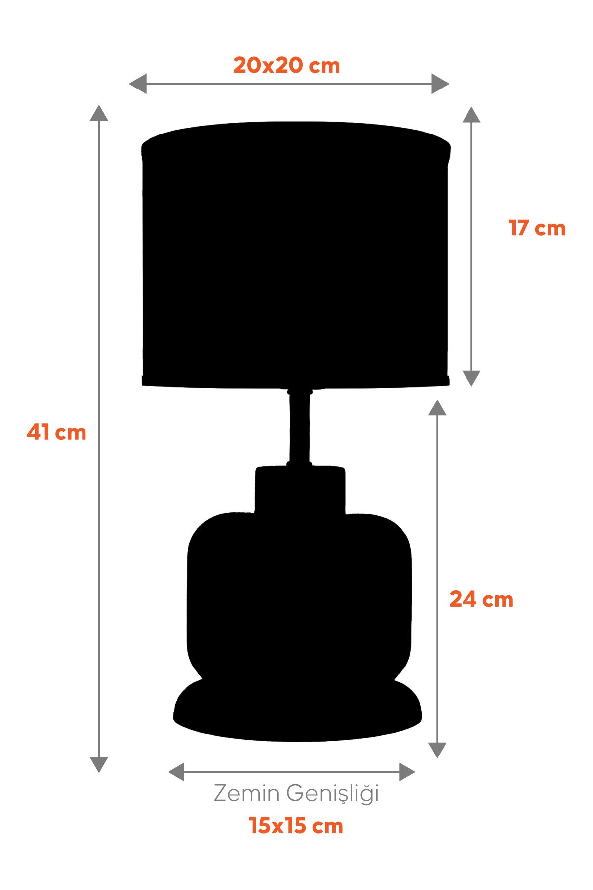 MINIMAL ETICARET VE BILGI TEKNOLOJILERI-Kamtlik Gold Lampshade 4