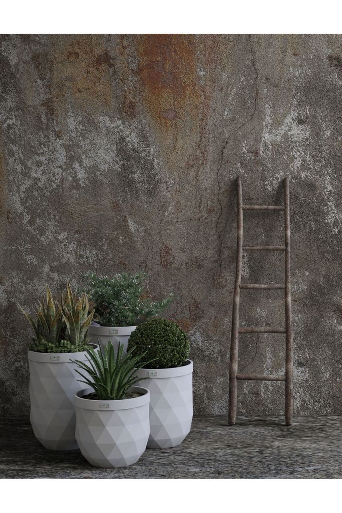 verde tasarım-1130 Lt Smart Flower Pot - Galena g Series 120 cm 1