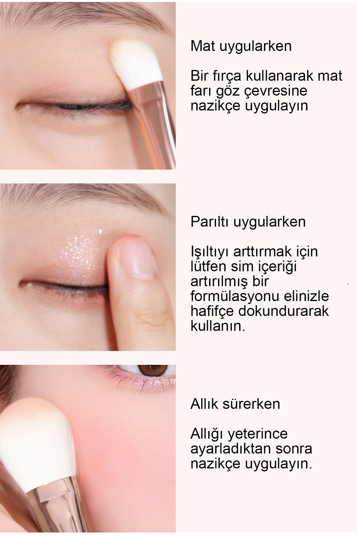 CORİNGCO-01 Model Intense Pigmented Recipe Note Eyeshadow Palette 7