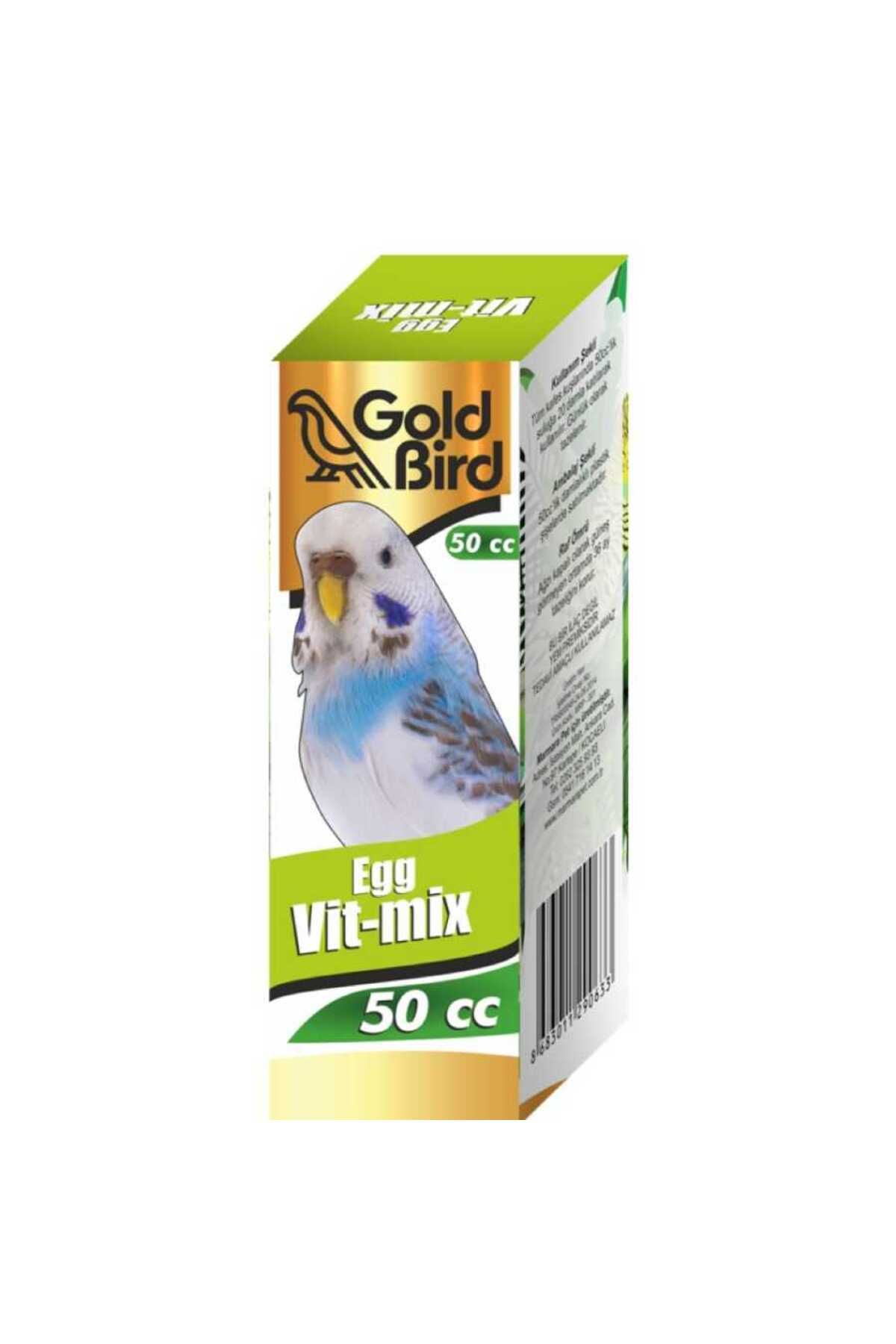 Gold Bird Egg Vit-Mix Kafes Kuşları İçin Yumurtlama Dönemi İçin Vitamin Desteği Damla