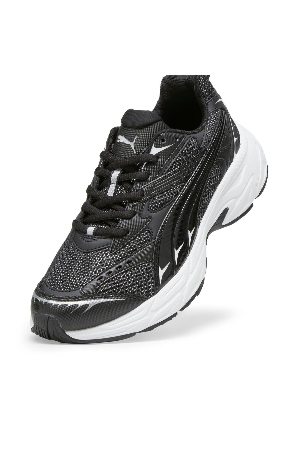 Puma-Morphic Base Unisex Black Sneakers 3