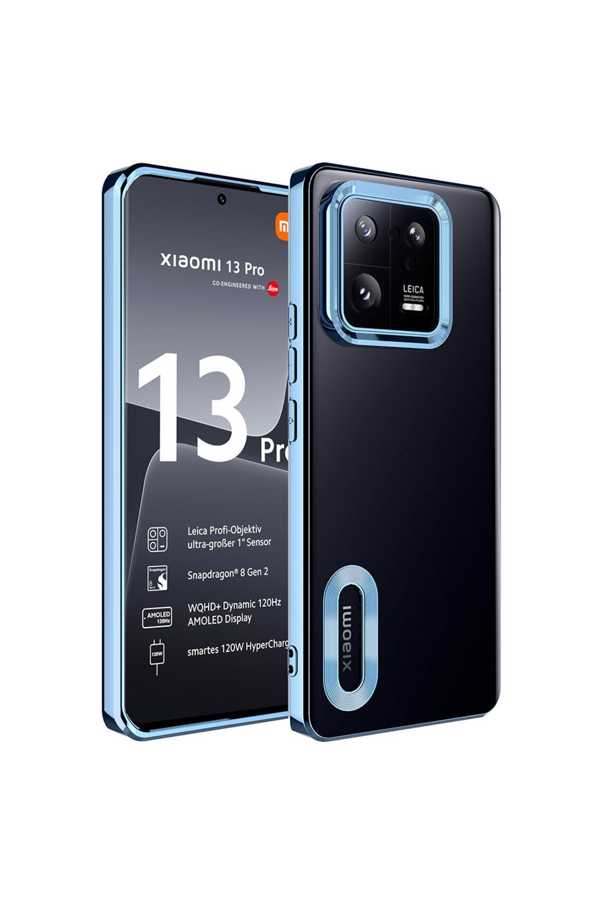gaappy Oli Serisi Xiaomi Mi 13 Pro Mavi Kapak