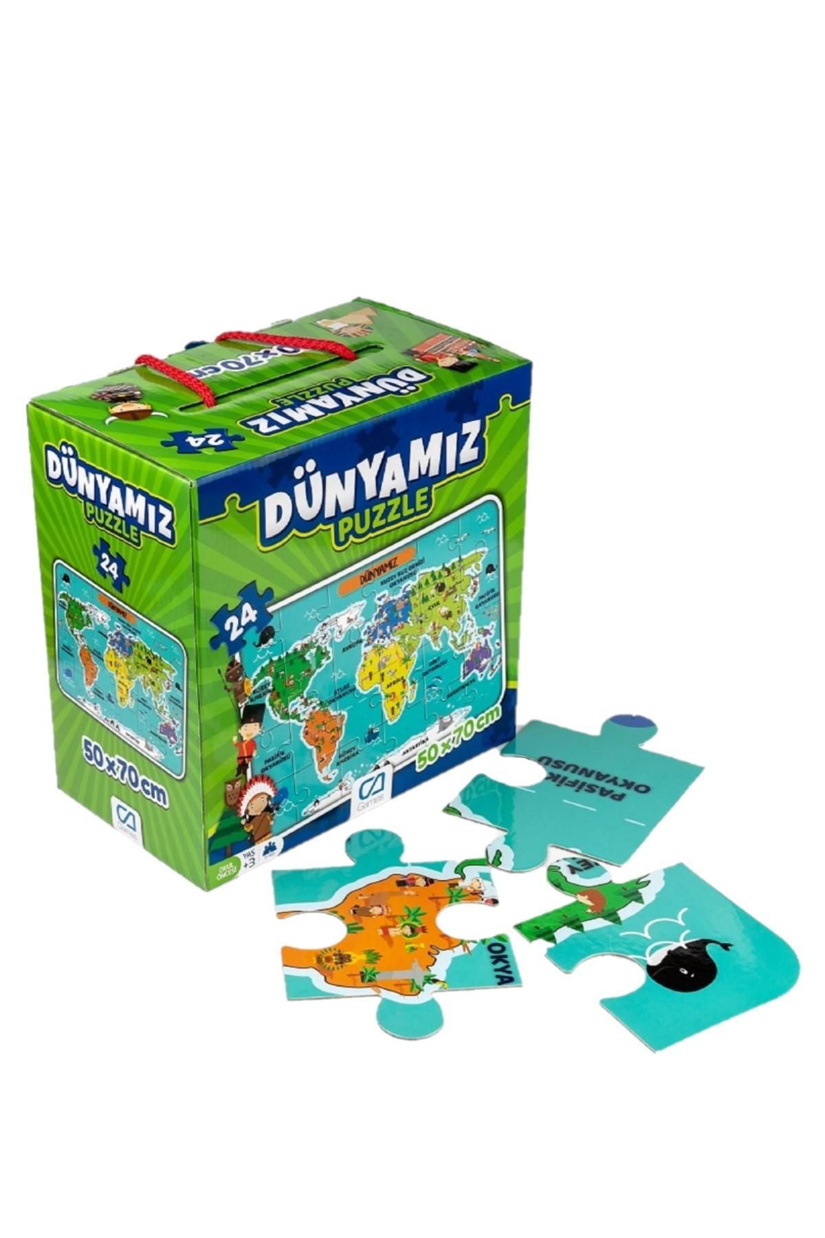 Nextpage Ca Games 5025 Dünyamız Eğitici Puzzle