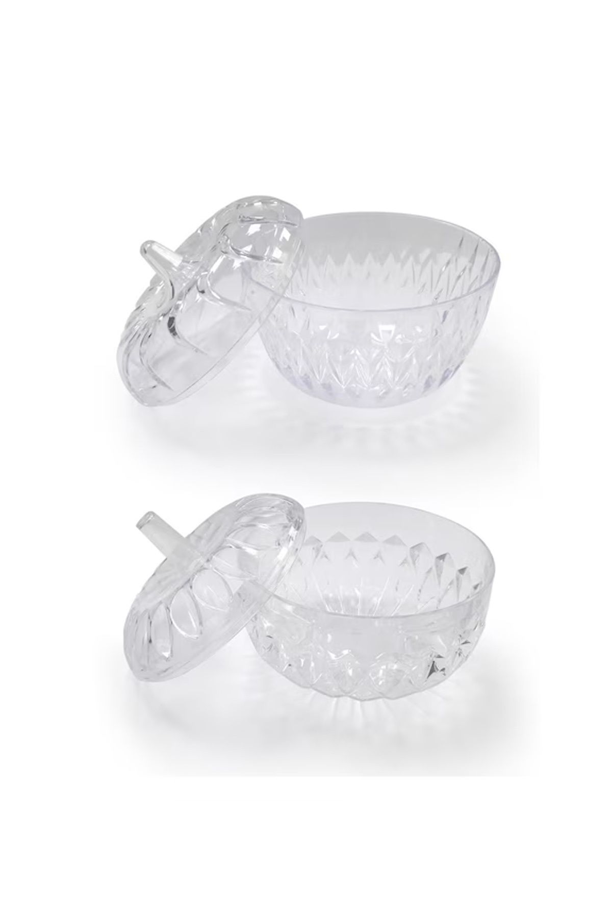 sahbülstore-Set of 2 Mica Decorative Sugar Bowl Turkish Delights - Sbs4730-9819 3