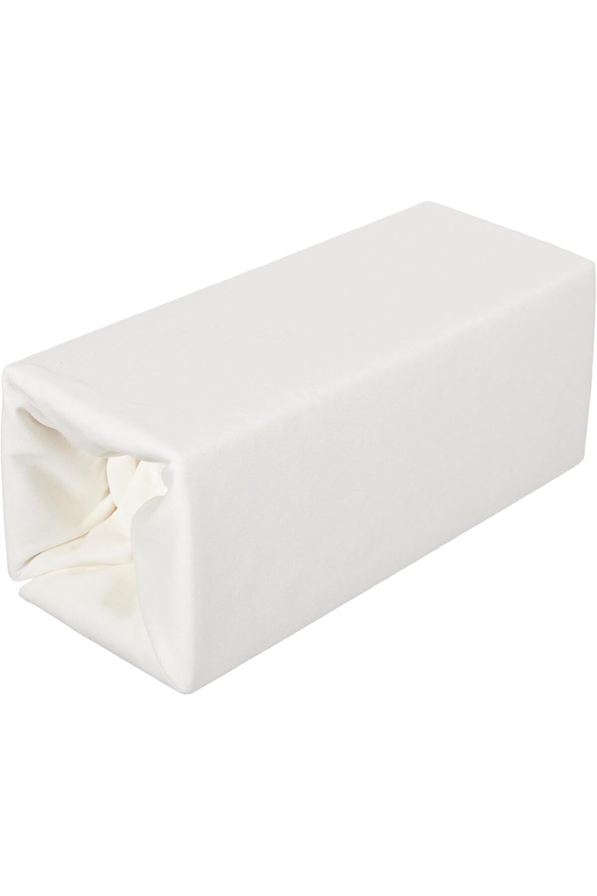 STOREMAX nffashopm Home Penye Fitted Çarşaf Tek Kişilik Ekru 100X200+30 storestarx 1051353