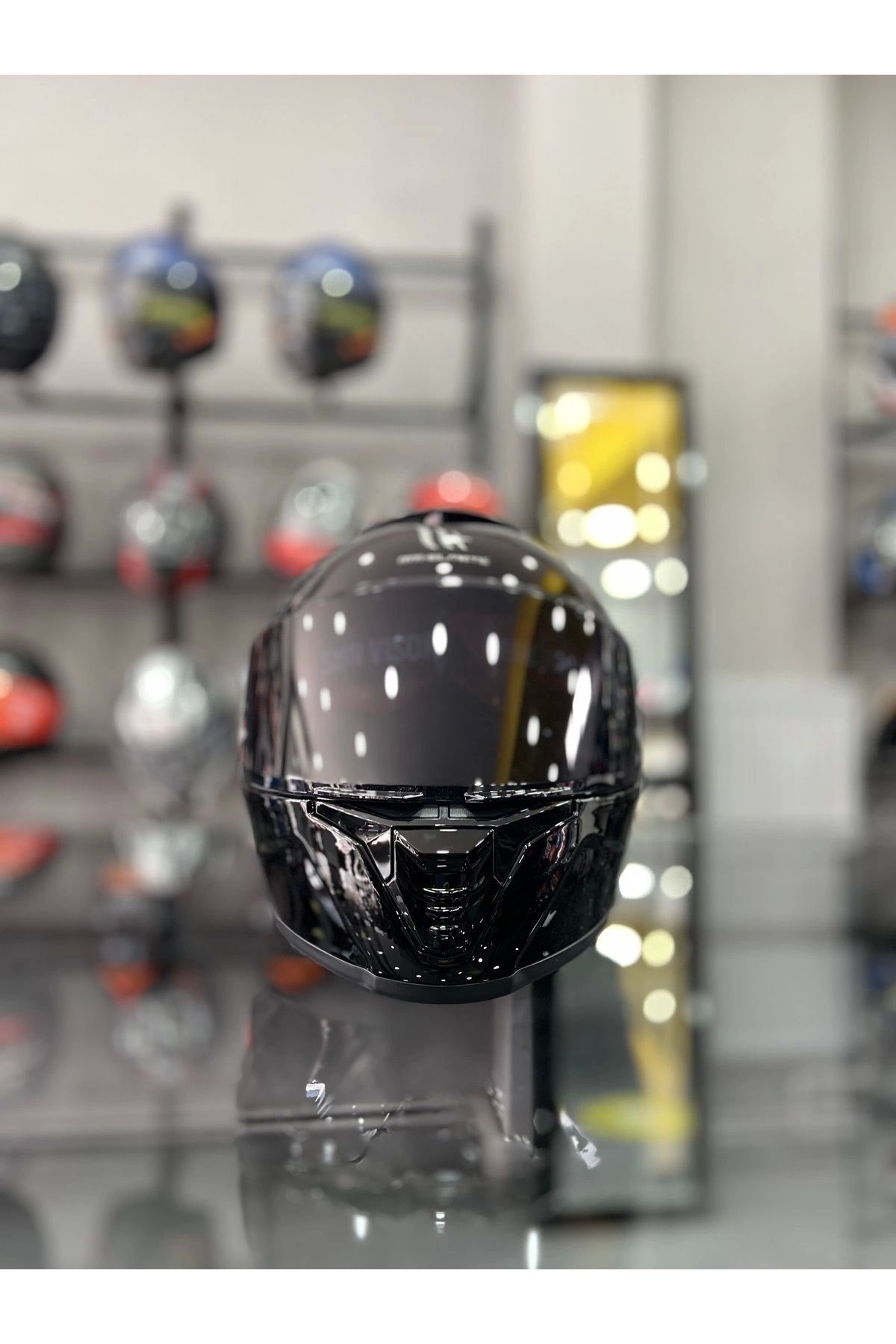 Helmets Thunder 4 Gloss Black Kask ŞEFFAF VİZÖRLÜ - 5