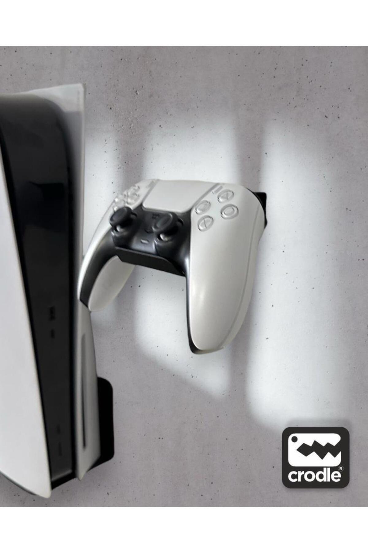Crodle 1 Adet Duvara Monte Edilebilen Ps5 Ps4 Xbox Joystick Controller Tutucu Gamepad Stand Gaming Aksesuar