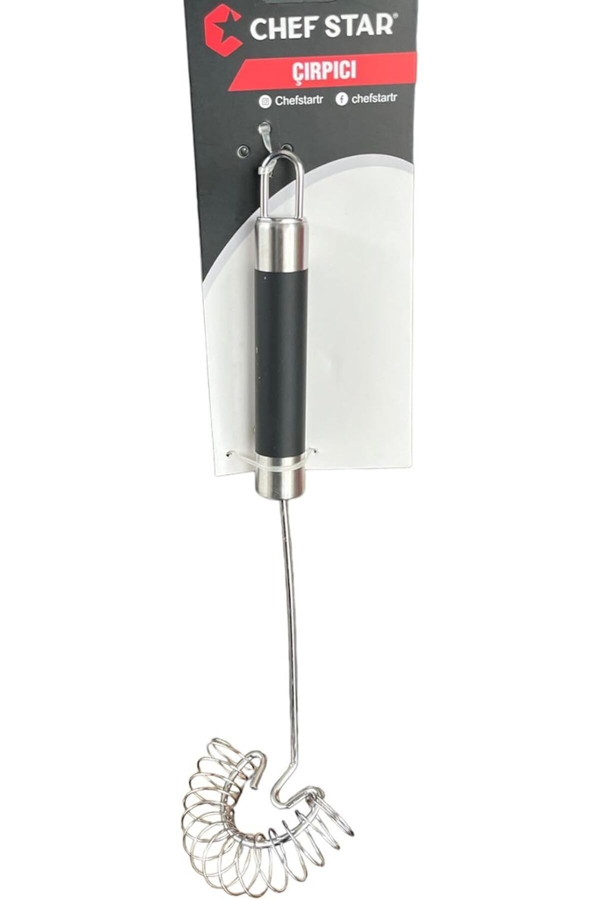 STOREMAX ysstorex Yaylı Yumurta Çırpıcı Metal Yeni Model Mikser Krem Sos Karıştırıcı Saplı StarCol