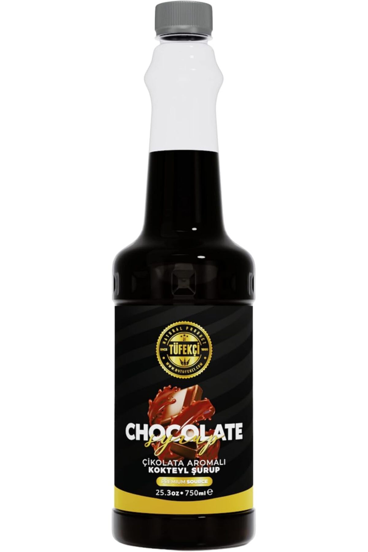 salesalbutik Tüfekçi Çikolata (Chocolate) Kokteyl, Kahve Ve Pasta Şurubu 750 ml