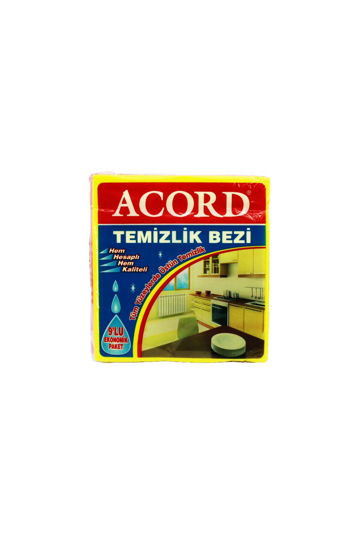 STOREMAX gelalpzr ACORD KOD-384 9 PARÇA  TEMİZLİK BEZİ 35X37CM aynet 1109110