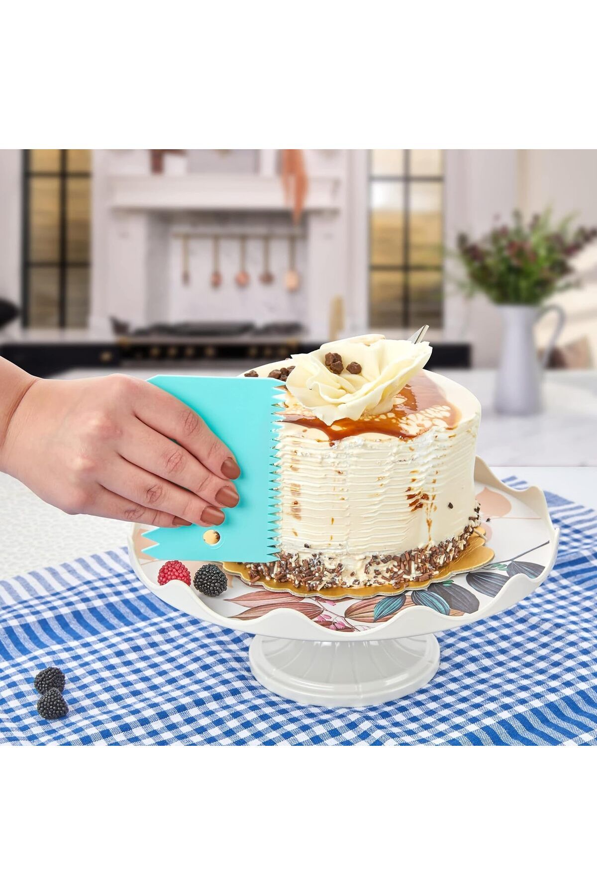 STOREMAX srhtDS 3’lü Hamur Pasta Kesici Kazıyıcı Dekoratör Set Desing shop 266450