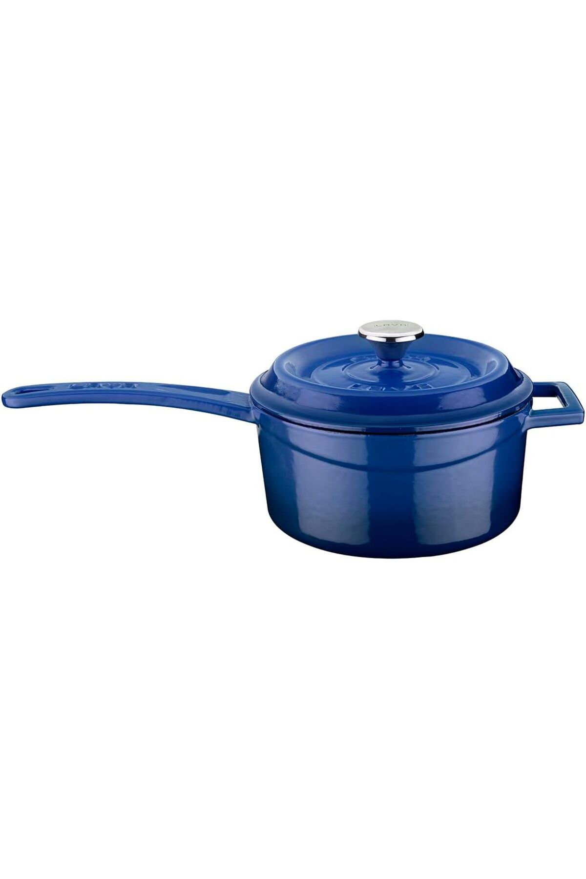 STOREMAX nslmshop Döküm Yuvarlak Sos Tenceresi Metal Saplı 16 cm, Mavi Life Store 1037065