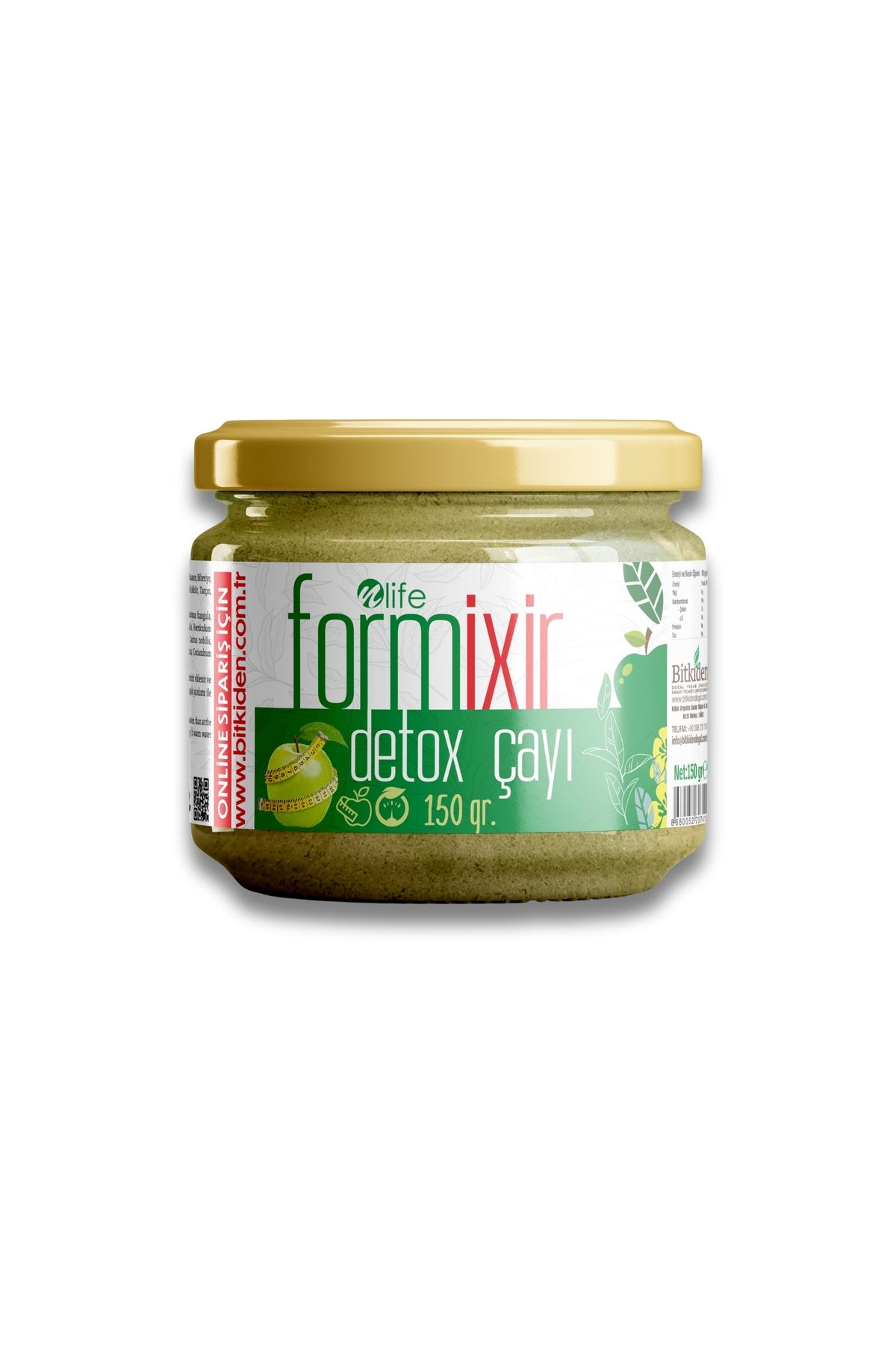 NLife Formixir Detox Çayı 20 Bitki Karışımı 150 gr