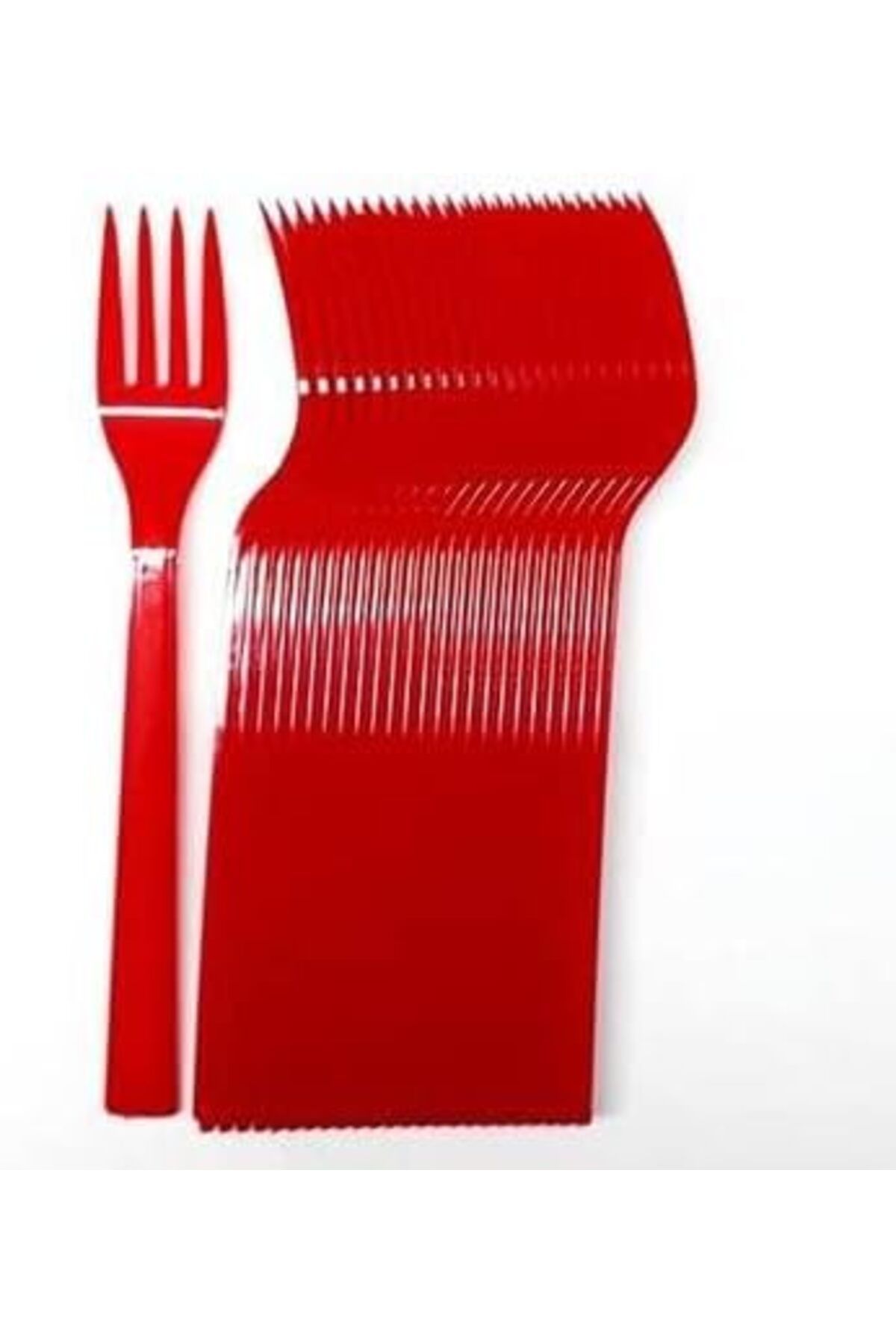 STOREMAX srhtDS Marifetlerim - Kırmızı Çatal 25 Adet Desing 266450