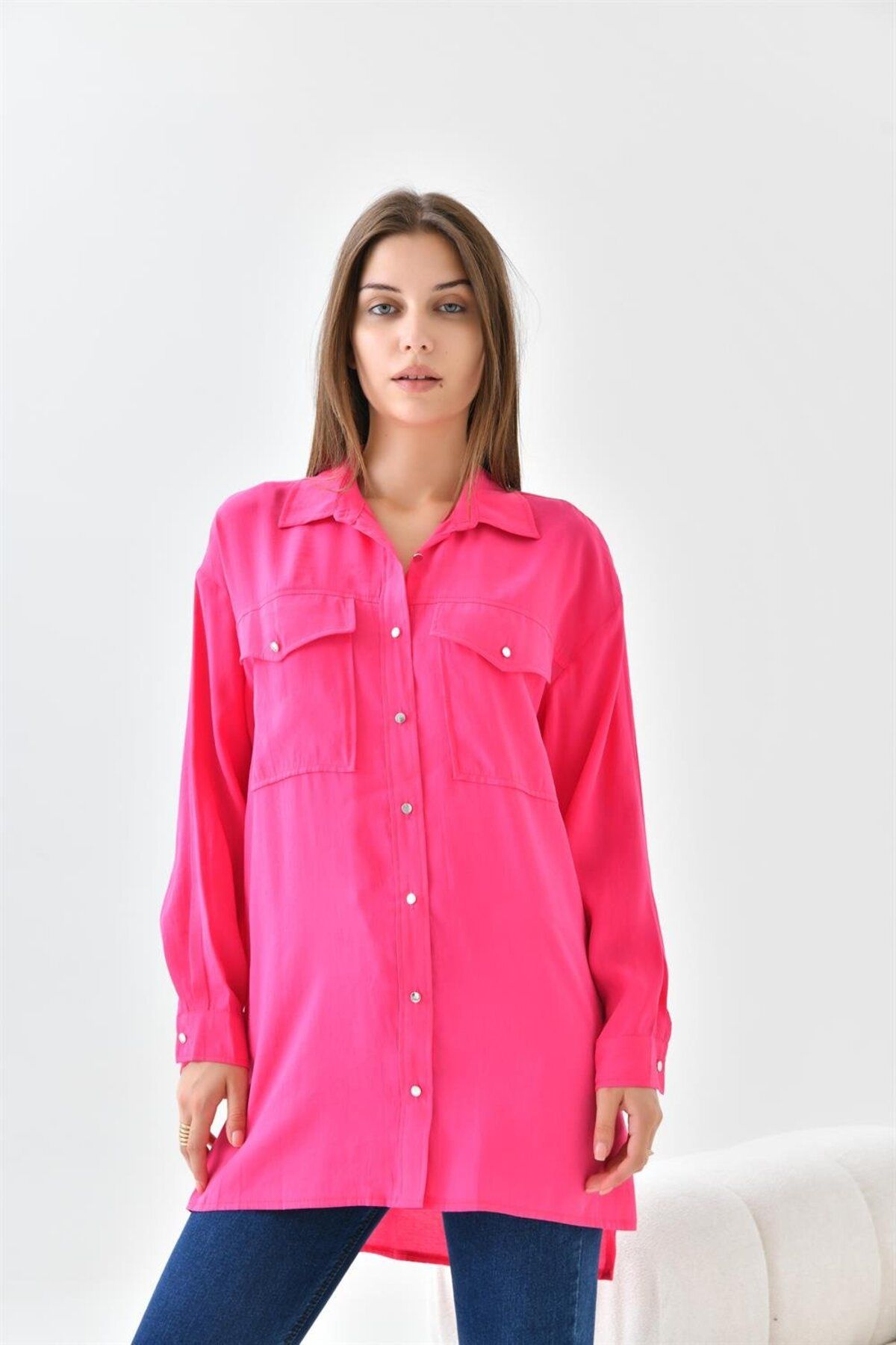 FTZ WOMEN-Women's Tunic Fuchsia 30194 2
