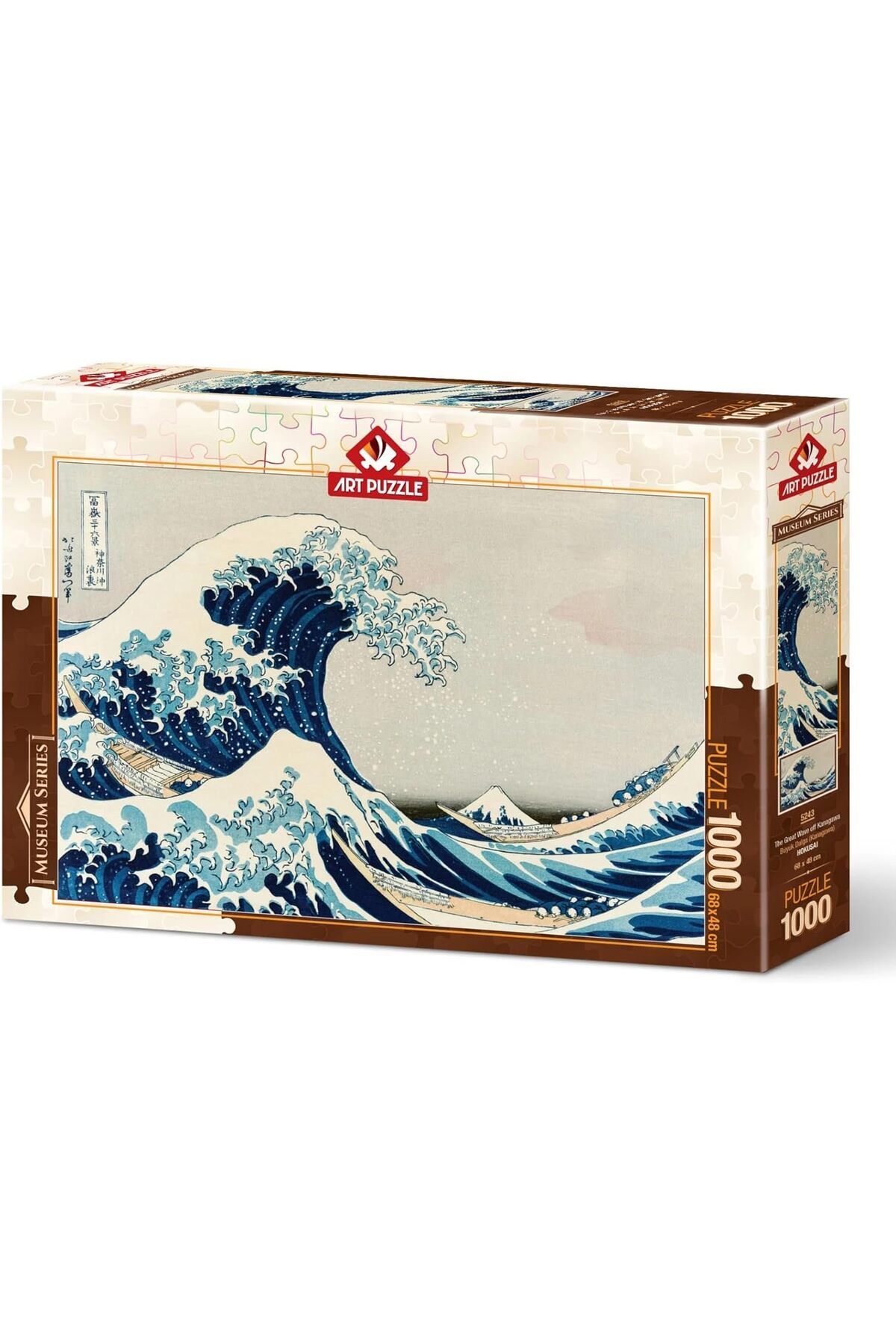 STOREMAX shopmst Puzzle Büyük Dalga Kanagawa, 1000 Parça Museum Puzzle Life Buystore 1006387