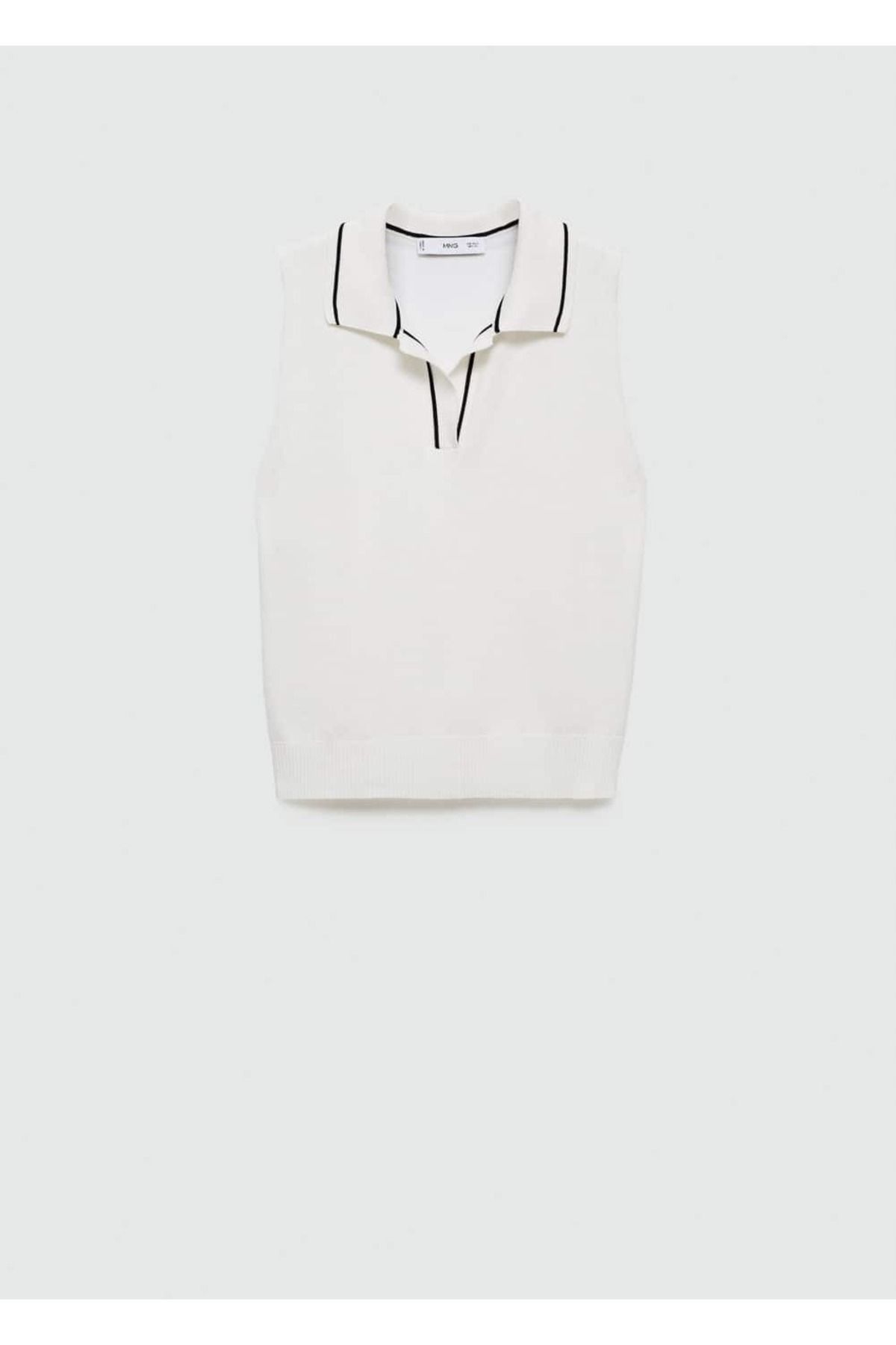 MANGO Woman-Polo Neck Knitwear Blouse 3