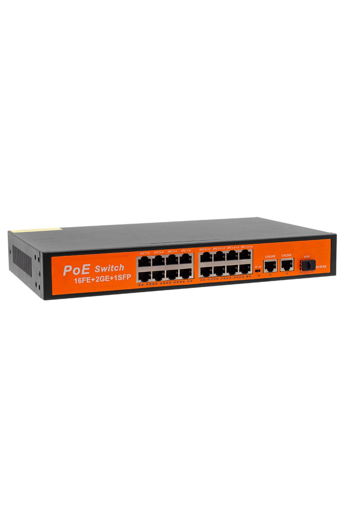 TİMİON 300W 10/100/1000 MBPS 16+3+SFP 16 PORT POE ETHERNET GIGABIT SWITCH (5148)