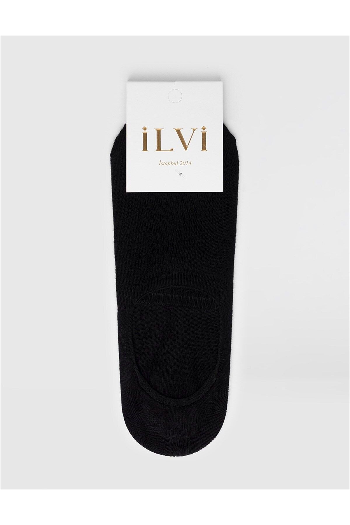 İLVİ-Men's Ballet Socks - Cleit Black Bamboo 2