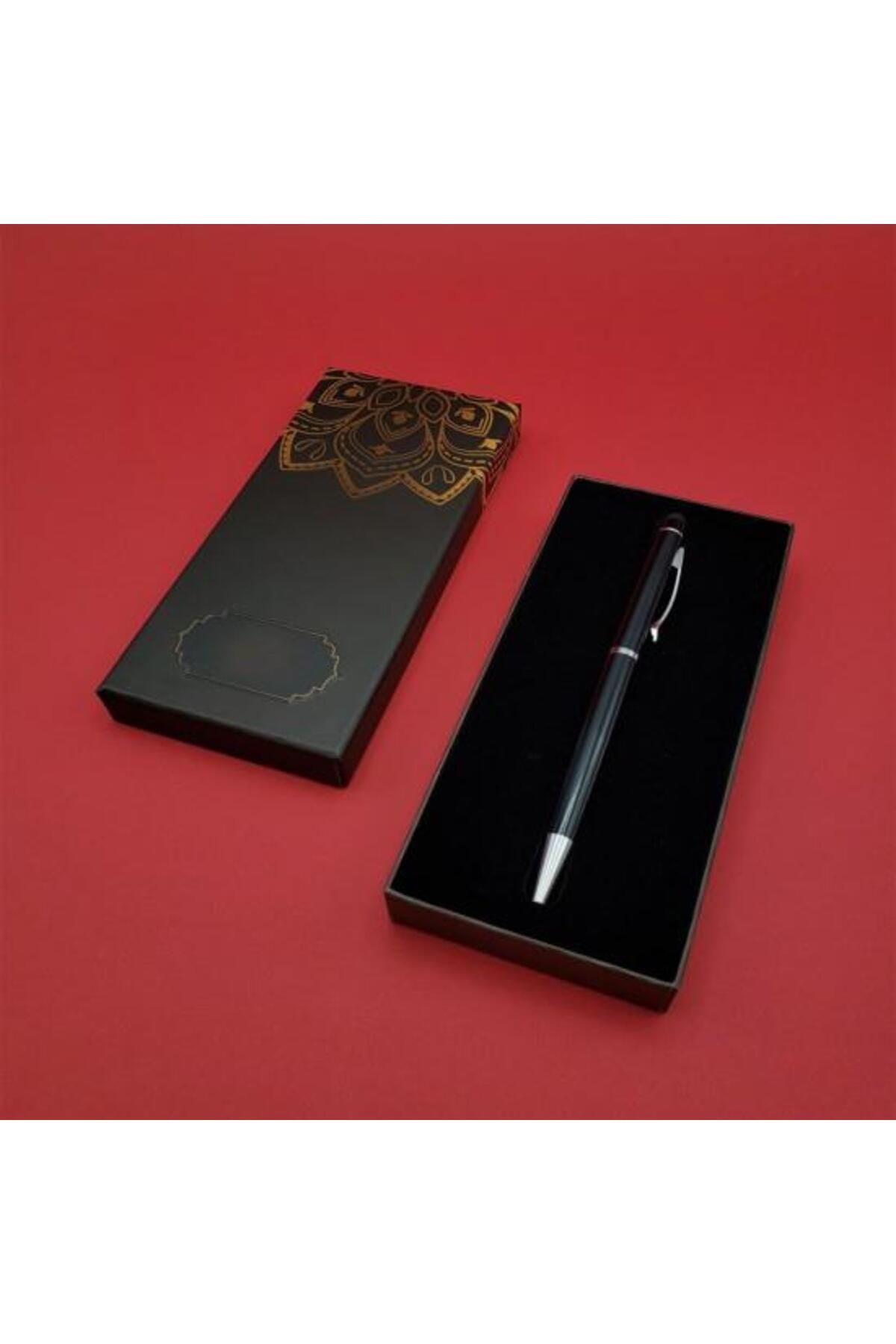OĞSAN STORE Siyah Tükenmez Kalem Dekoratif Hediyelik