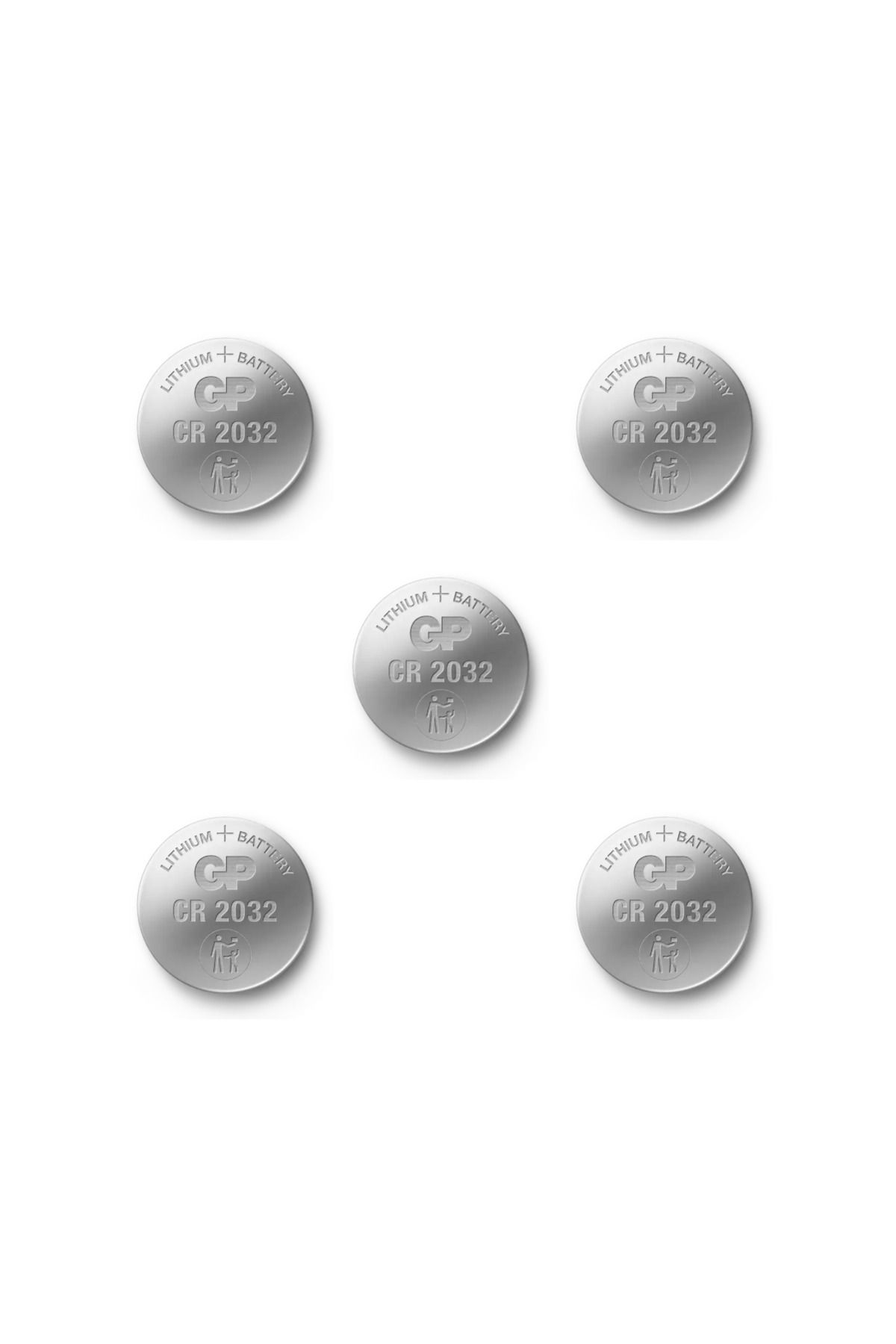 Mestore Gp Cr2032-c5 3v Lityum Düğme Pil 5'li Paket