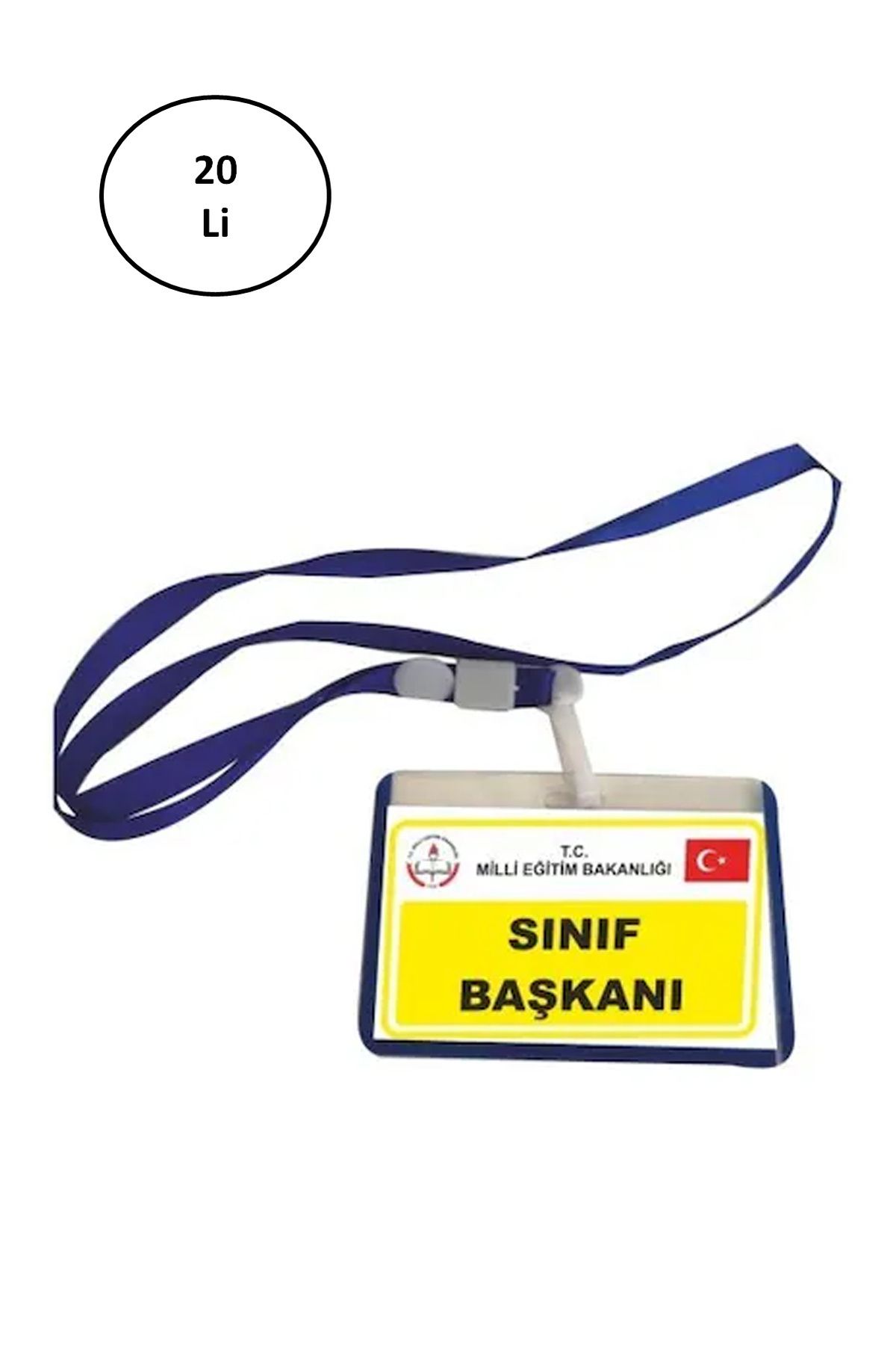 MR RZN STORE Gülpaş Yaka Kartı Sınıf Başkanı