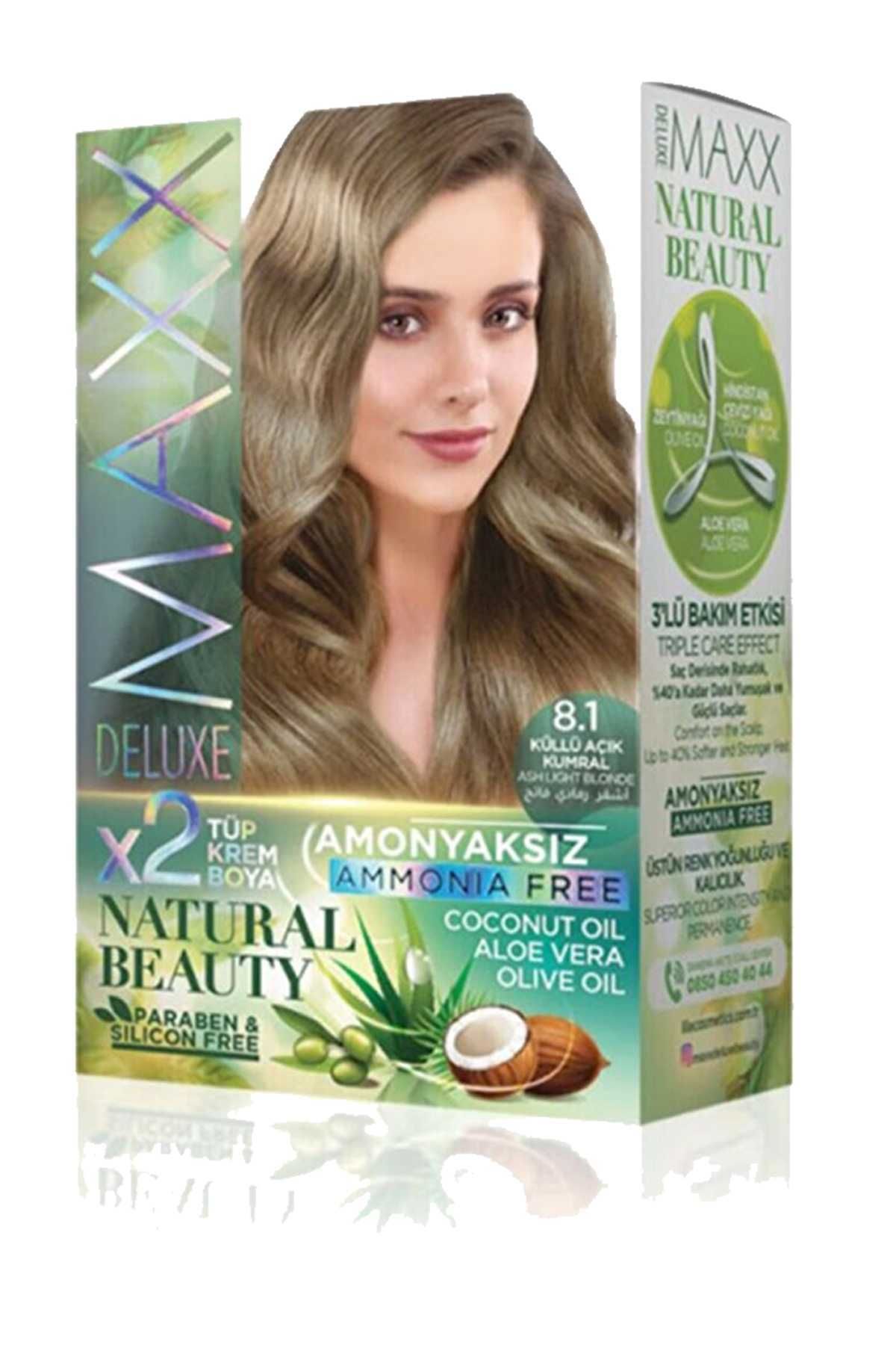 karadağsb Natural Beauty Amonyaksız Saç Boyası 8.1 Küllü Açık Kumral
