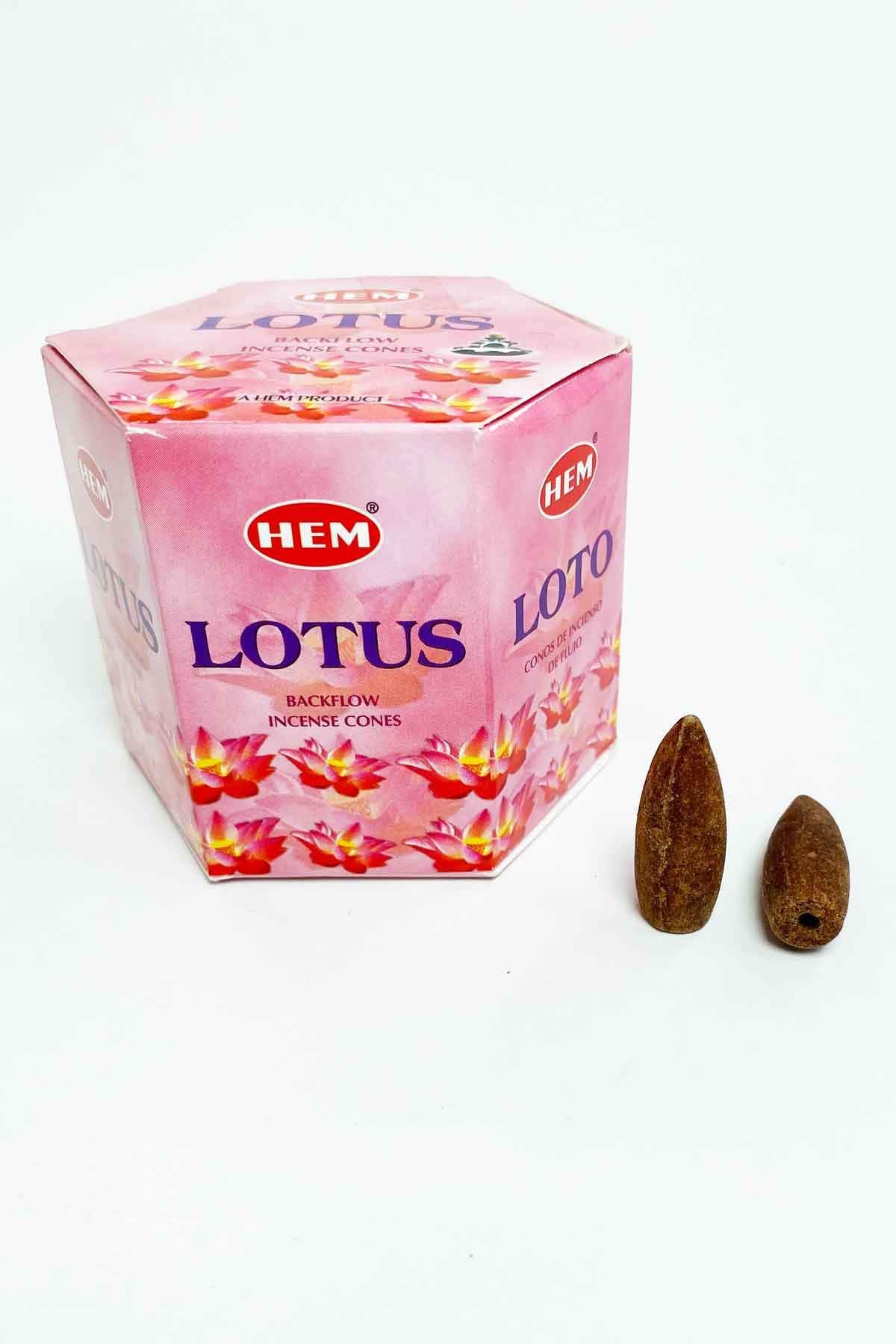 karadağsb 10 Adet Geri Akış Backflow Şelale Tütsü Konisi Tütsü Back Lotus Çiçeği Kokulu