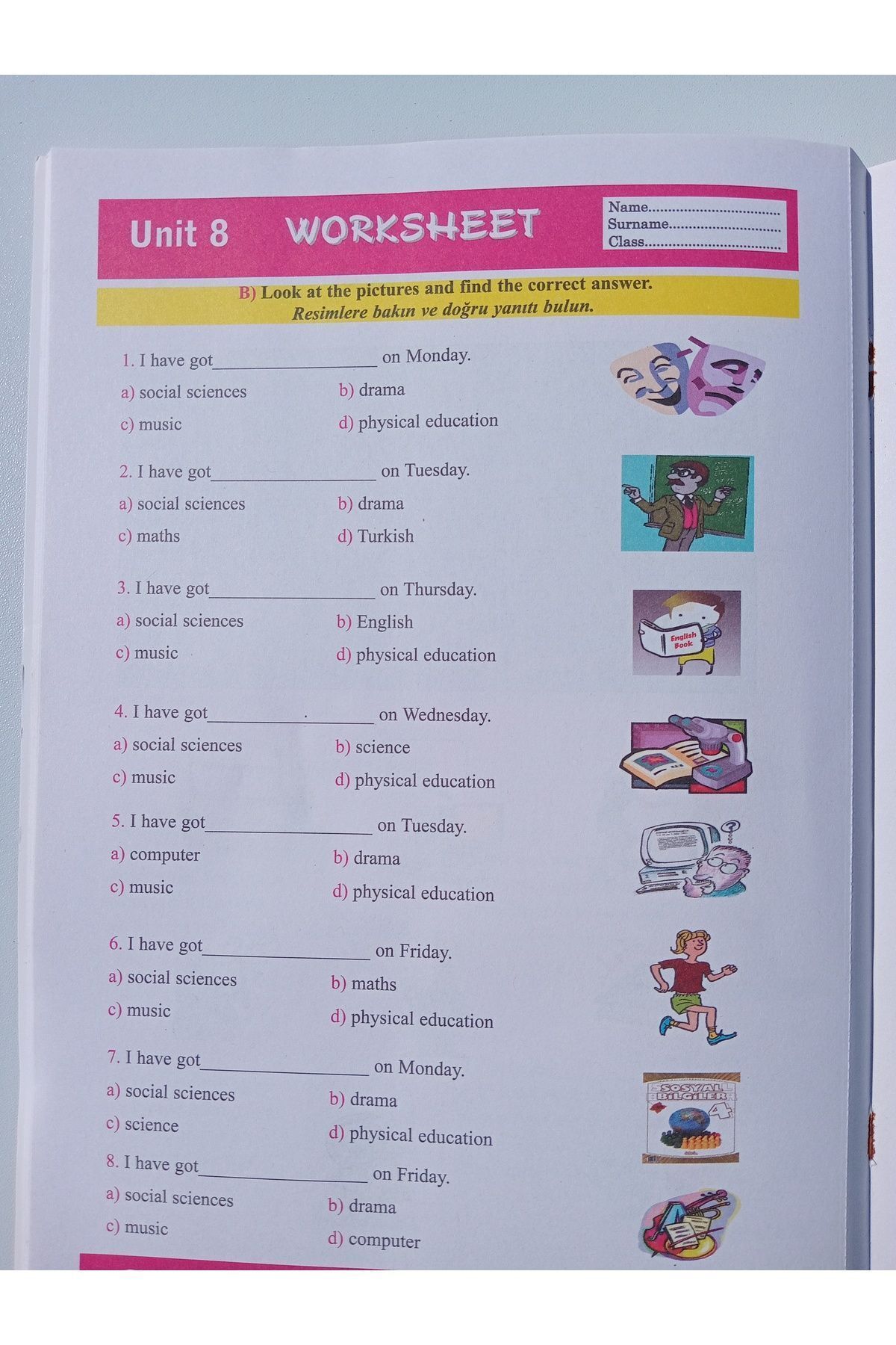 Language Publishers-اللغة الإنجليزية 8 قصة 23 .4.5.6.7.8.2 ورقة عمل مختلفة مجانية للفصل الدراسي / اختبارات رمز الاستجابة السريعة 8