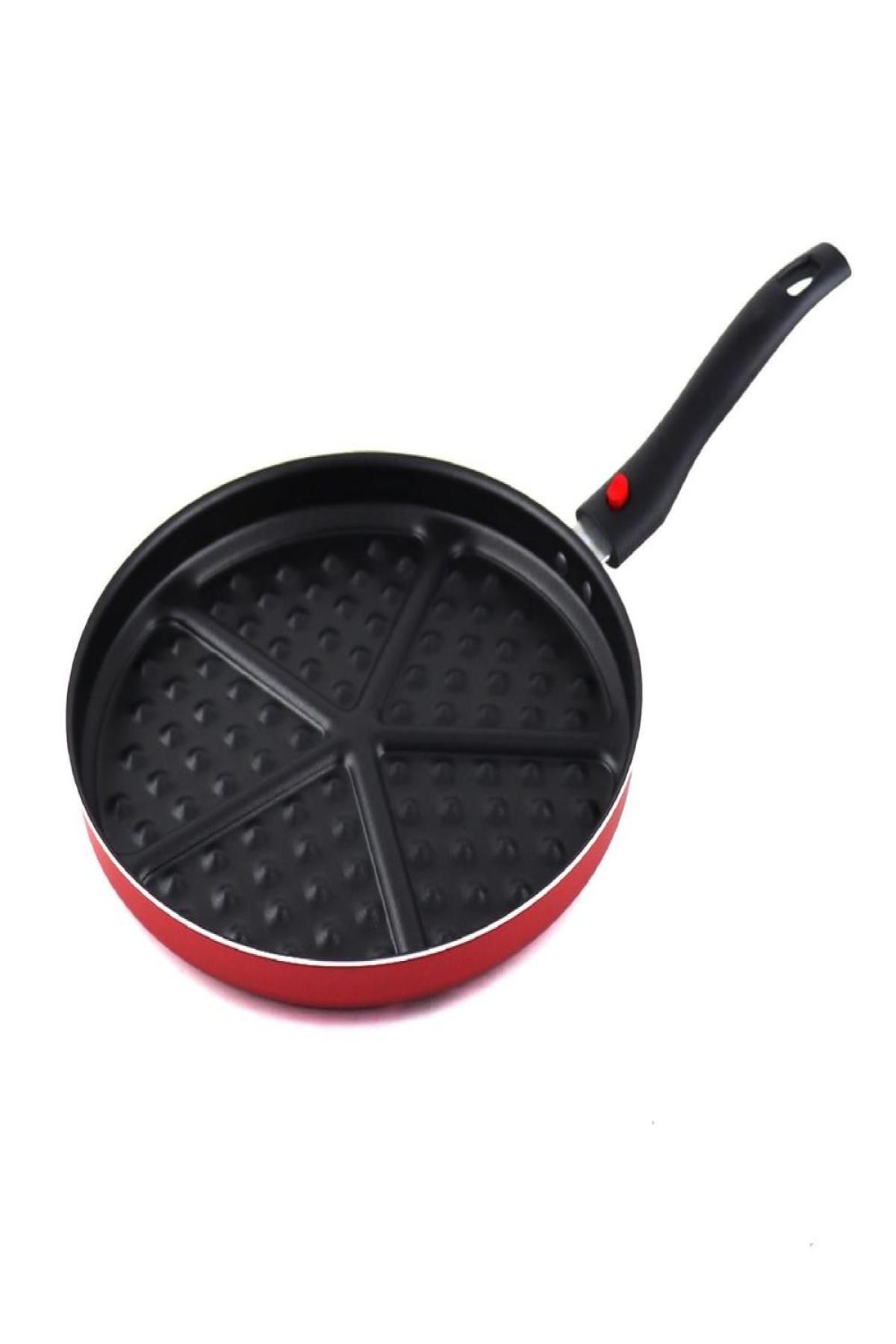 HELSOL Redio Waffle Tava 26 Cm