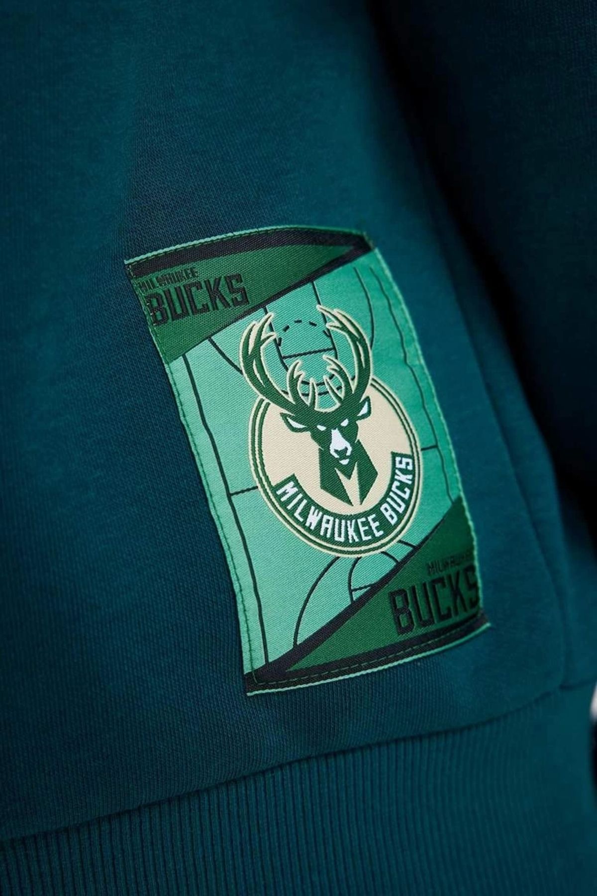 DeFacto-A9675 Nba Milwaukee Bucks Sweatshirt 6