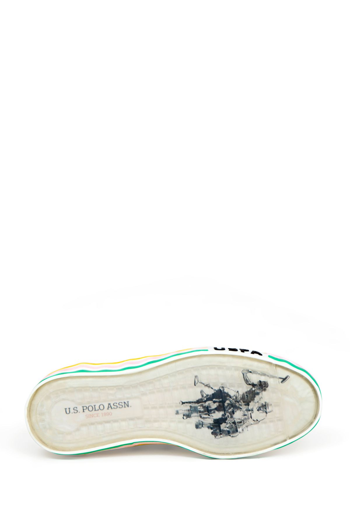 اسنیکر سفید زنانه کفش های ورزشی VR013 U.S. Polo Assn.