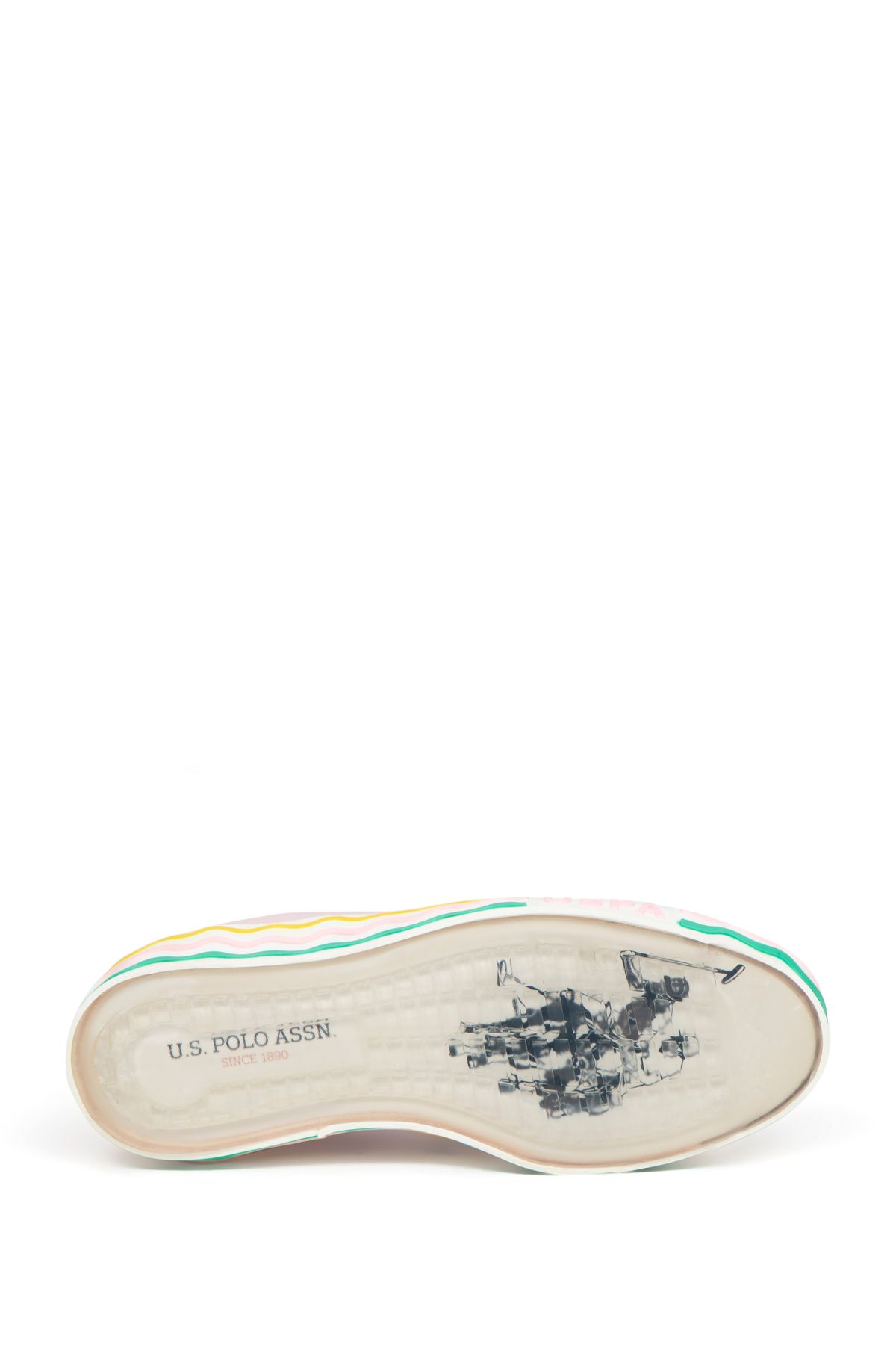 اسنیکر صورتی زنانه کفش ورزشی VR041 اورجینال U.S. Polo Assn.
