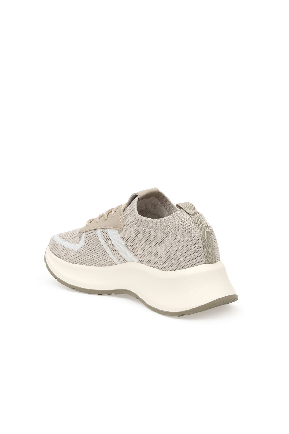 اسنیکر نود زنانه کفش های بژ VR011 اورجینال U.S. Polo Assn.
