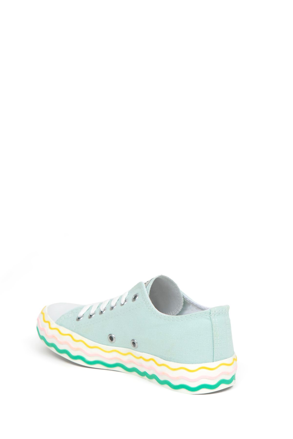 اسنیکر سبز زنانه کفش ورزشی آبی VR083 U.S. Polo Assn.