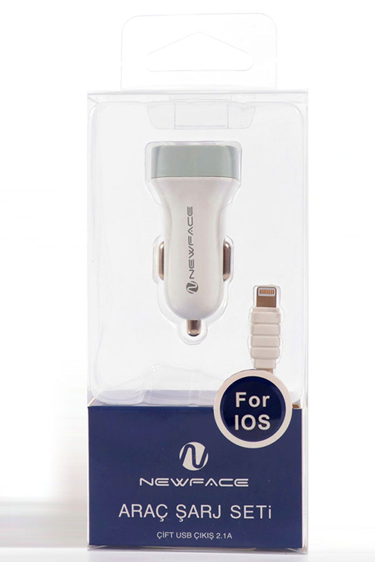 NewFace C17 Lightning 2.1A Araç Şarjı MRAYD
