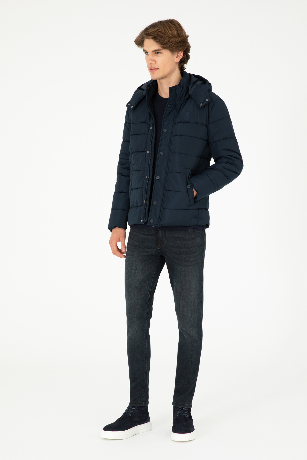 U.S. Polo Assn. Erkek Lacivert Kaban 50290680-VR033 görsel 4