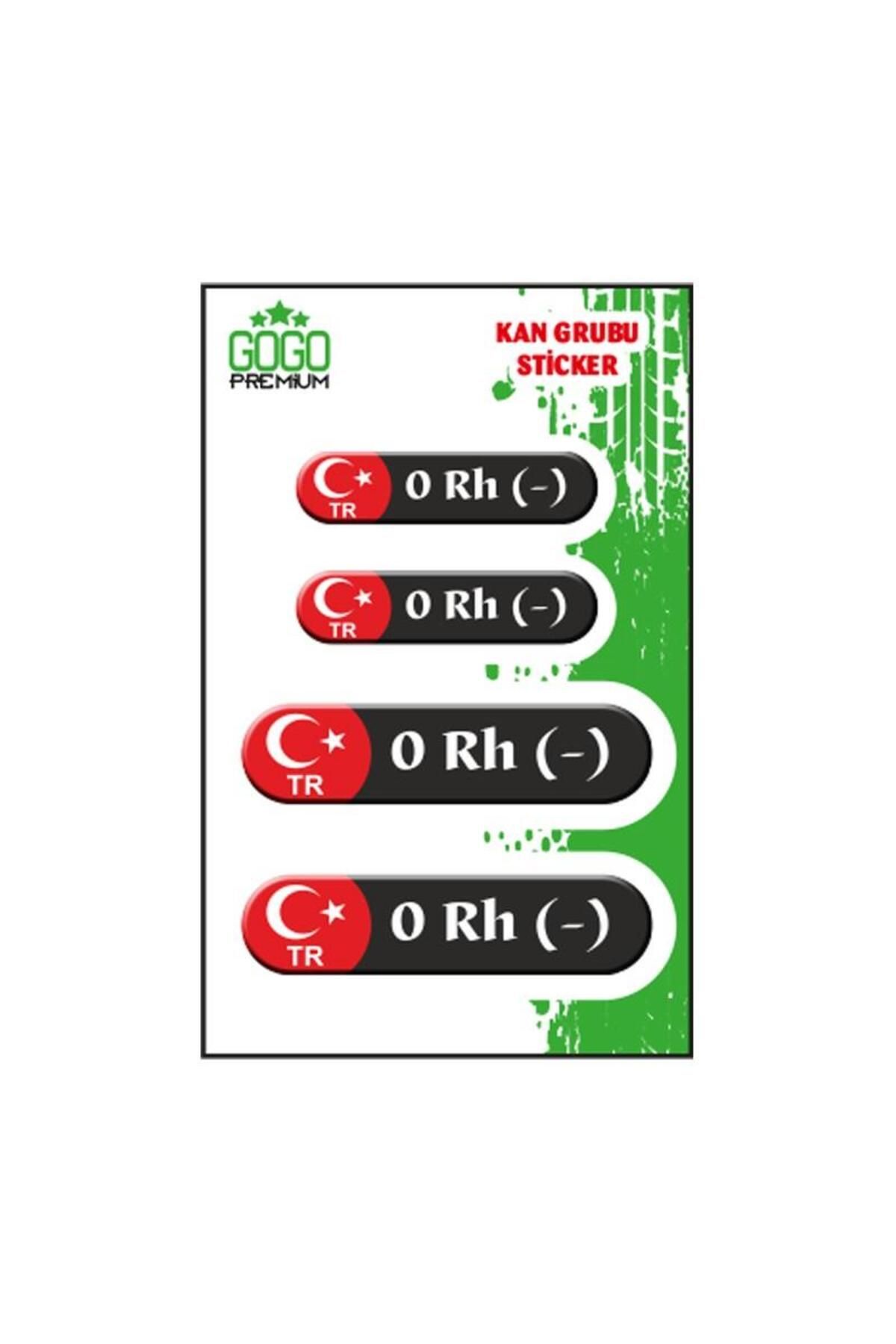 Genel Markalar Sevenkardeşler Kan Grubu Iıı 0 Rh(-) Siyah Dörtlü Damla Etiket