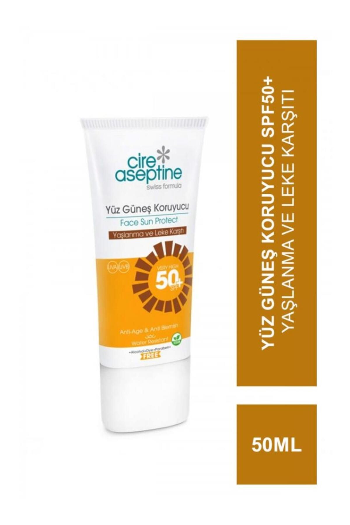 gcaksesuar Nessiworld  Sun Yüz Güneş Koruyucu Yaşlanma ve Leke Karşıtı Krem 50 SPF 50ml