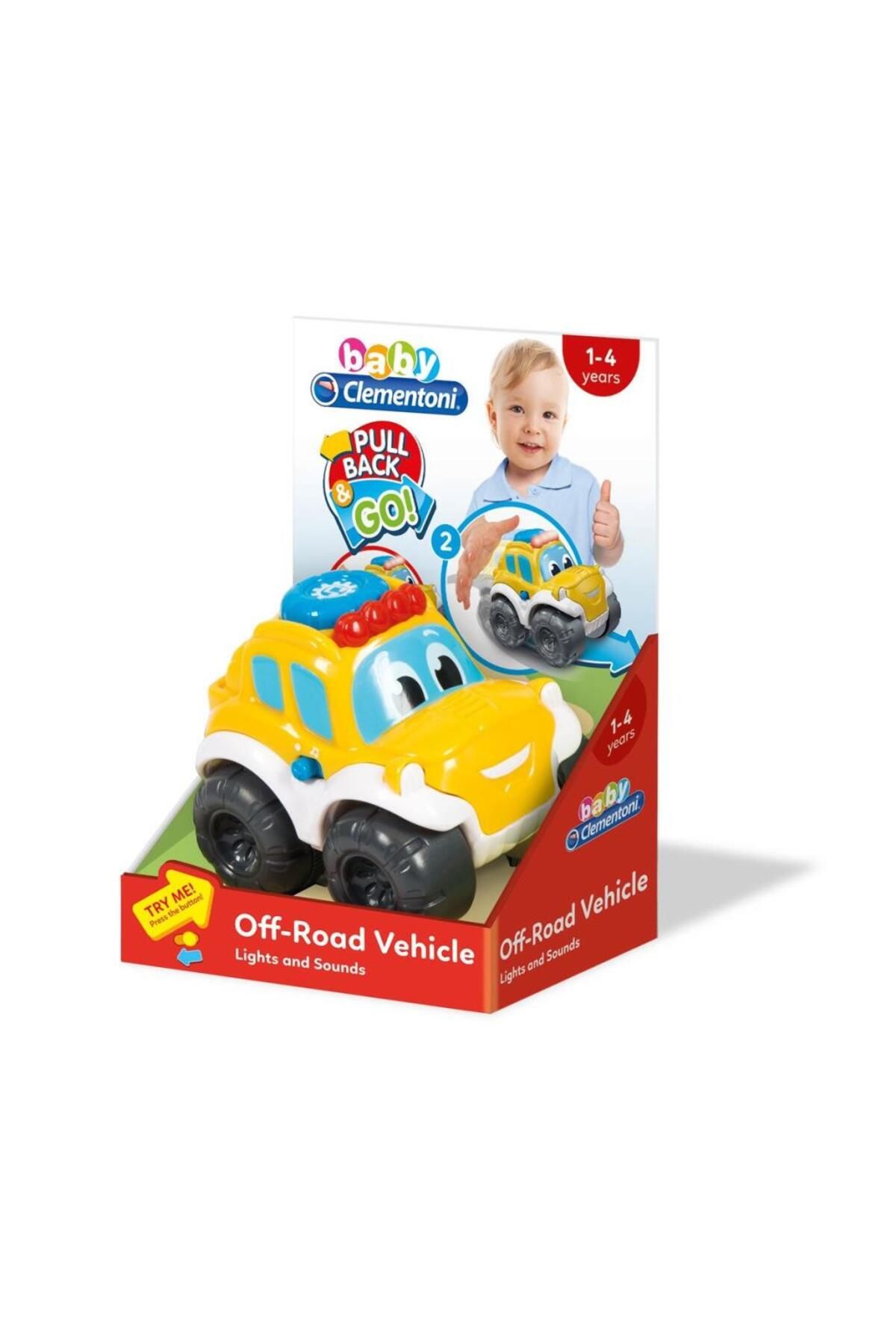 mrpurple 17178 Baby Clementoni® - Arazi Aracı 1-4 yaş